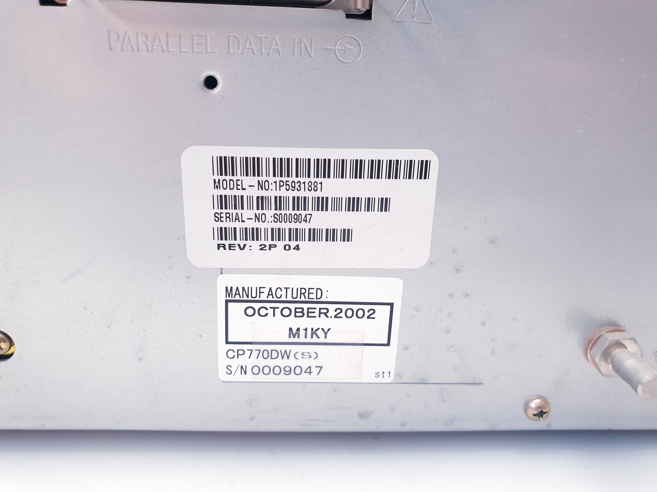 Mitsubishi CP770DW digital color printer – Bild 13