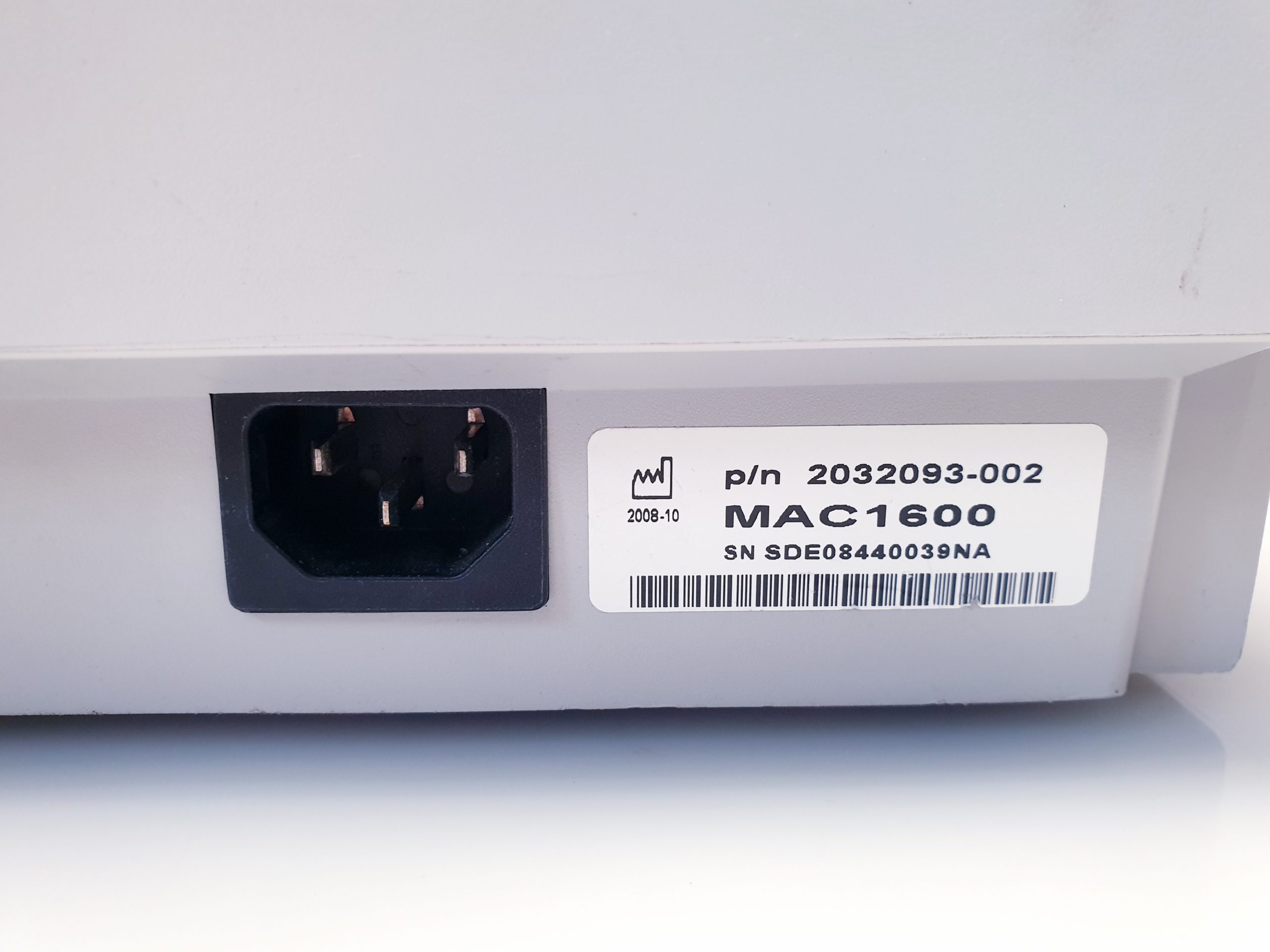 GE MAC 1600 EKG Gerät – Bild 10