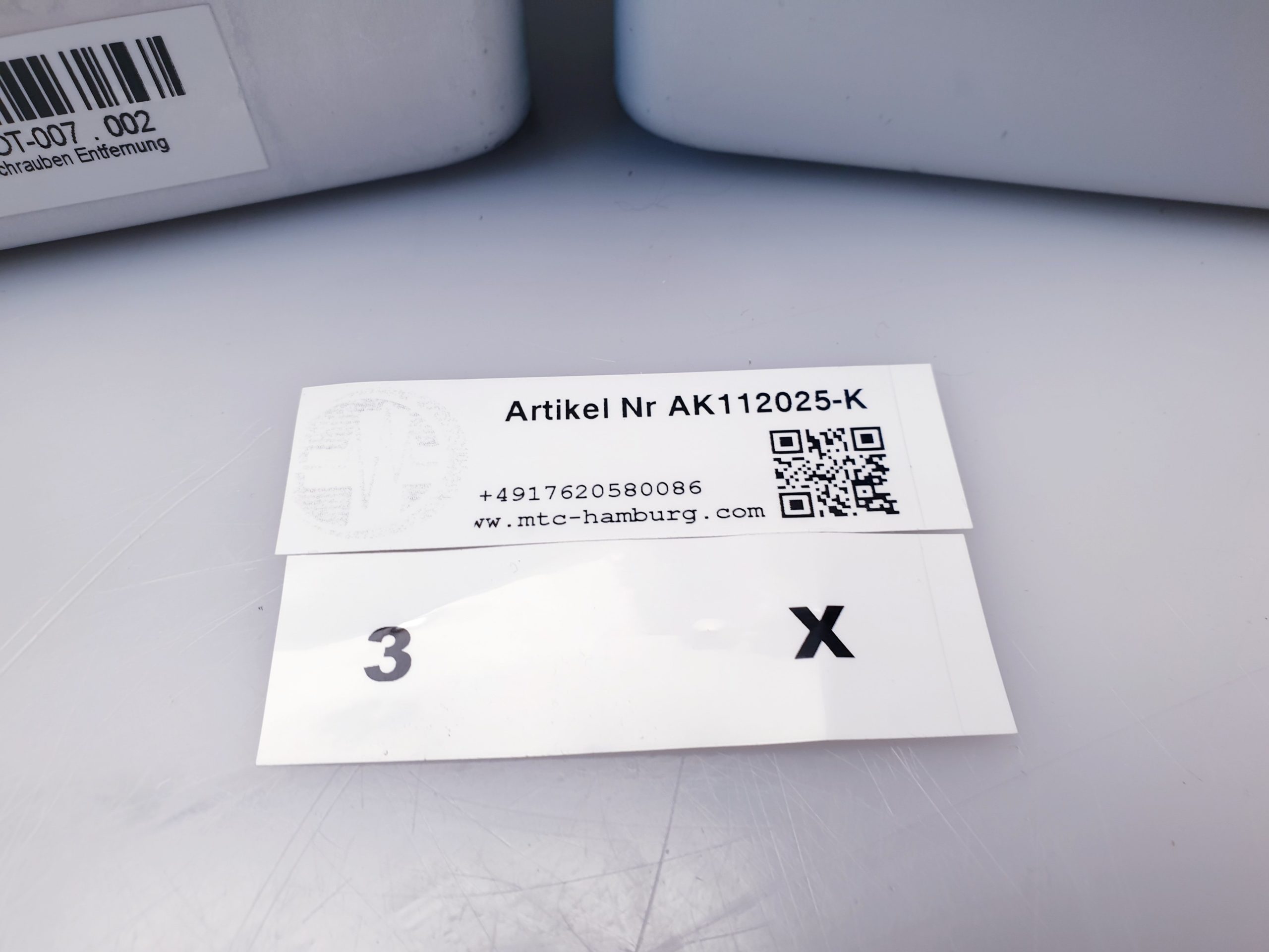 Aesculap JK171 Mini-Container Deckel Blau – Bild 2