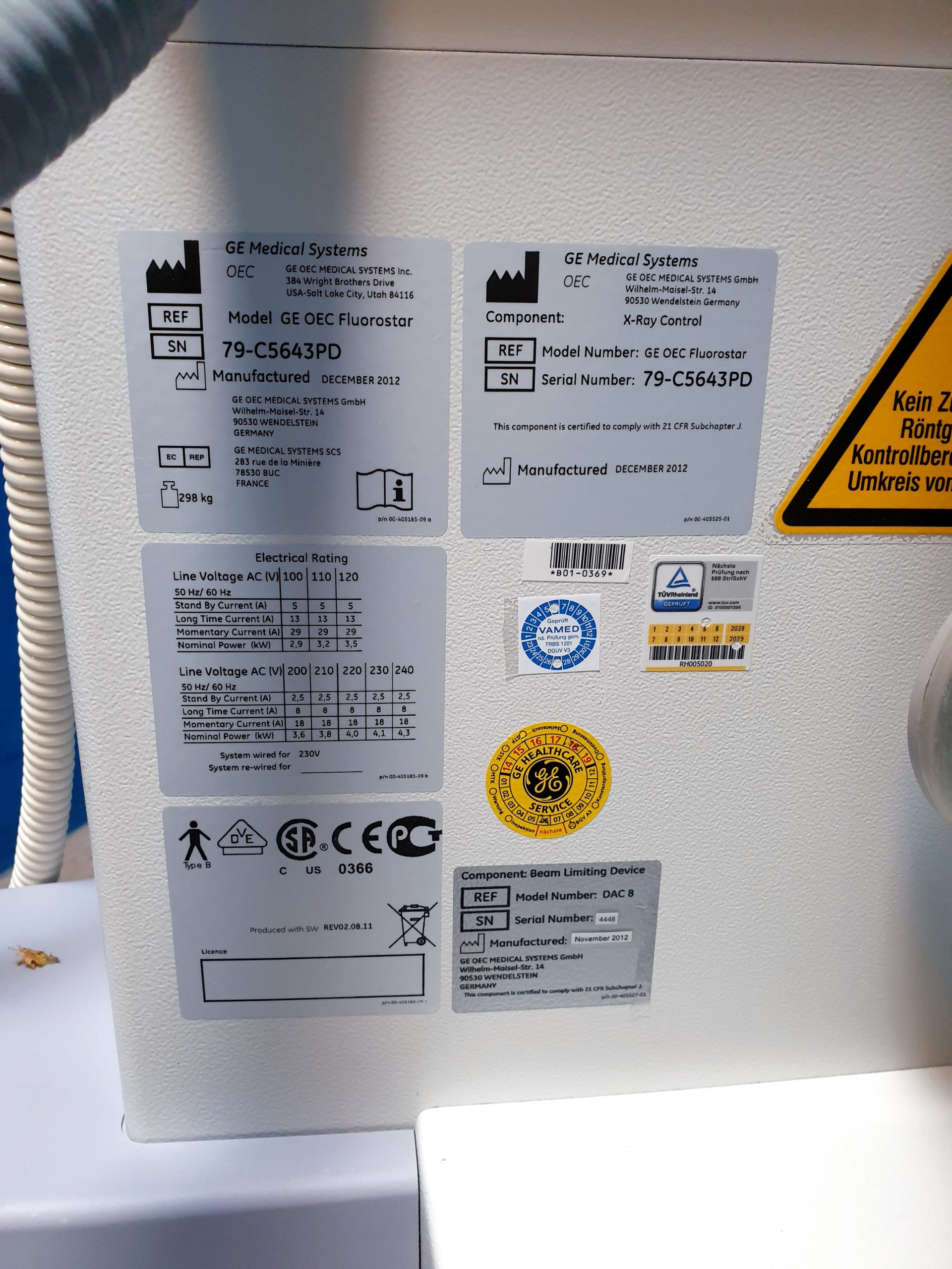 GE OEC 7900 C-Bogen C Arm – Bild 17