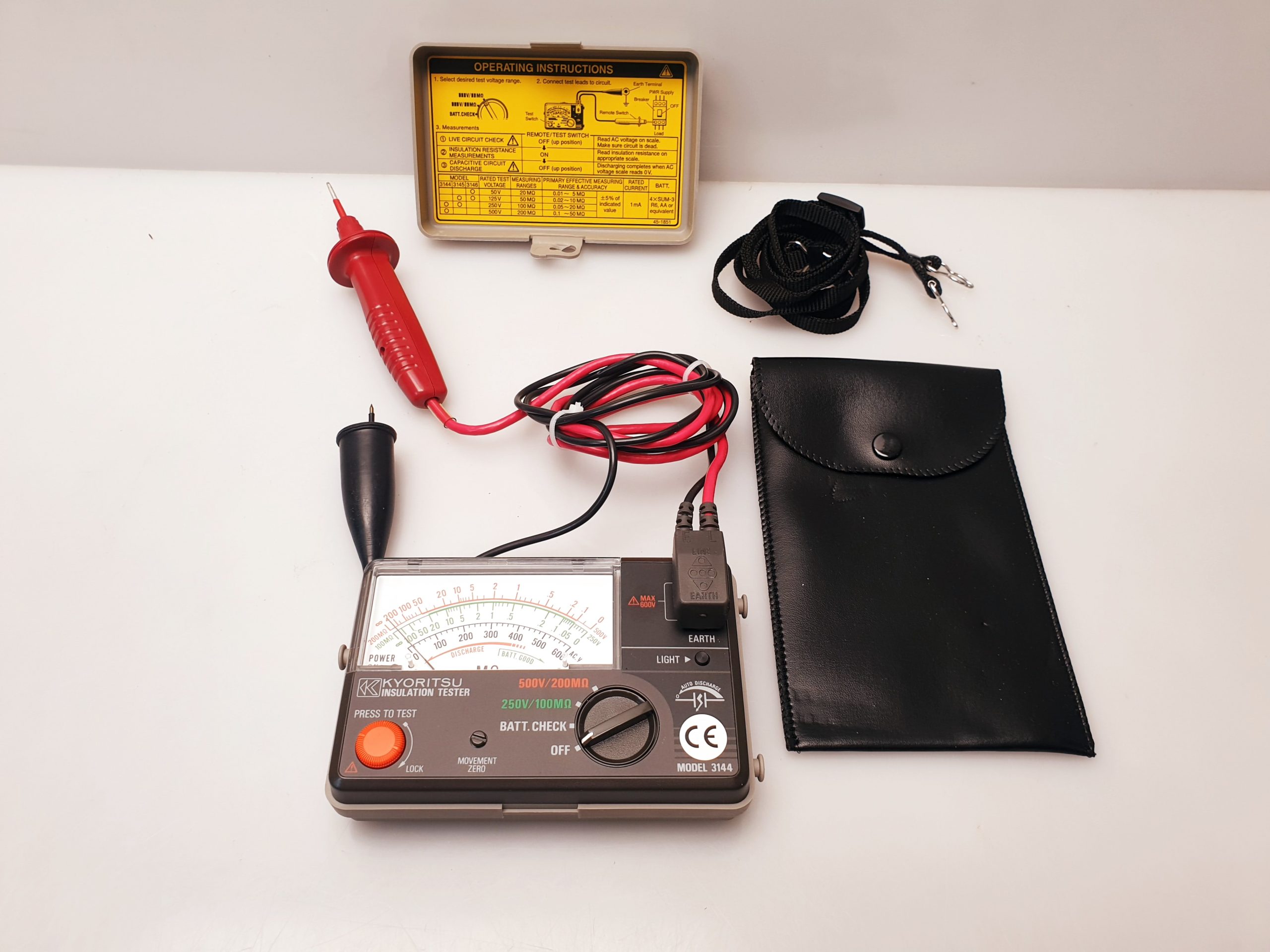 kyoritsu MODEL 3144 insulation tester – Bild 4