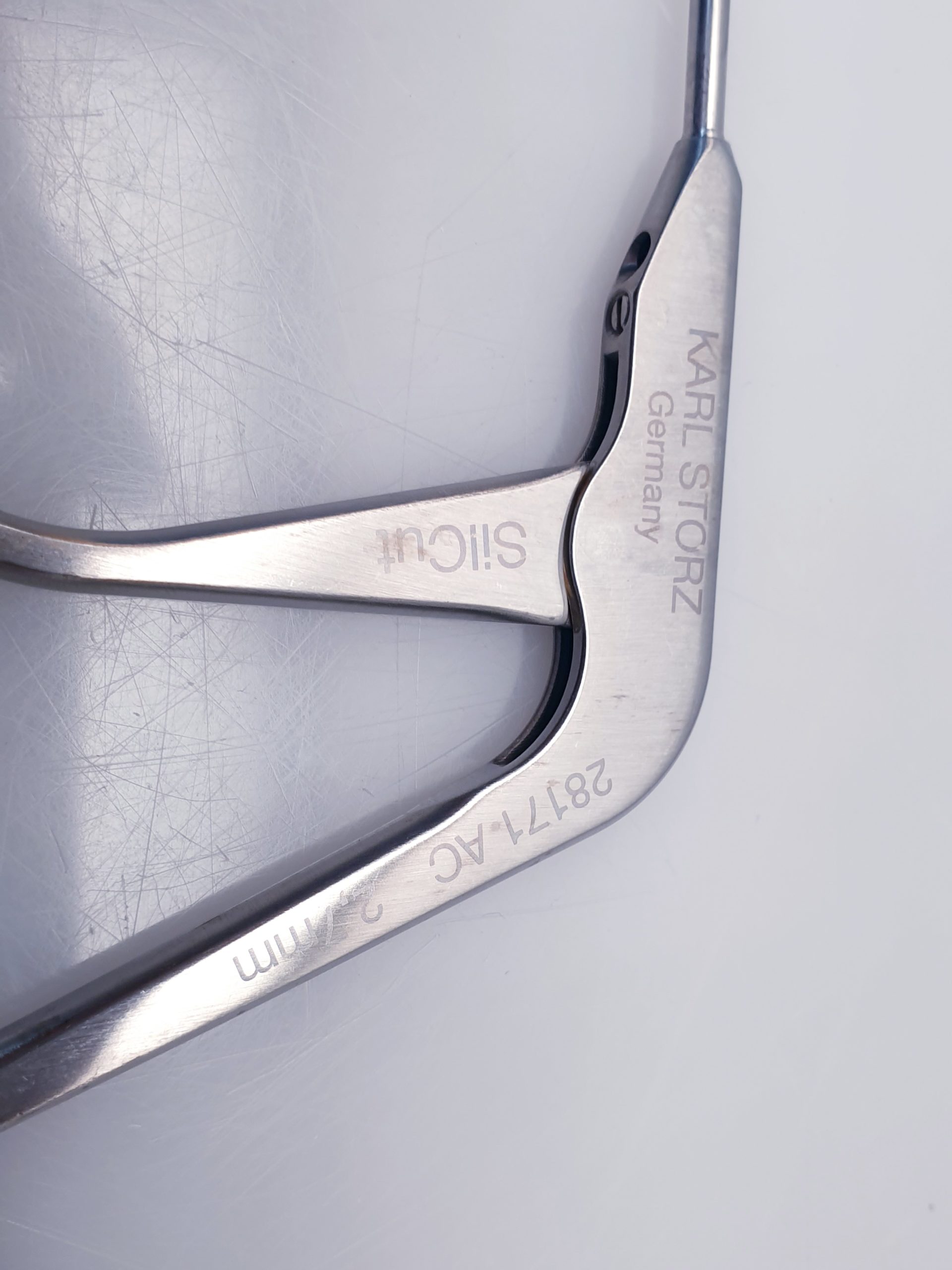 Karl Storz 28171 2,7 mm SilCut Forceps scissor – Bild 7