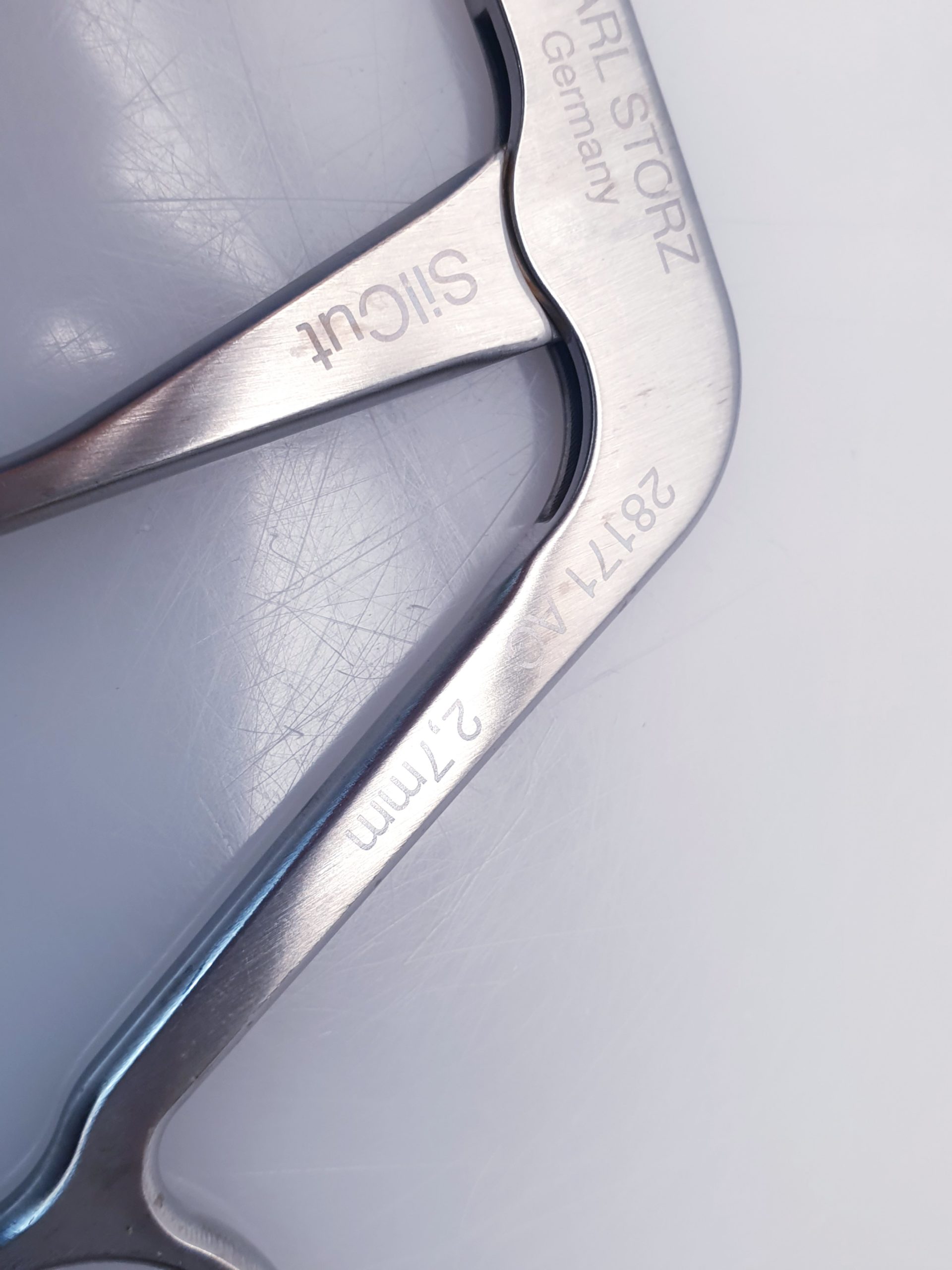 Karl Storz 28171 2,7 mm SilCut Forceps scissor – Bild 8