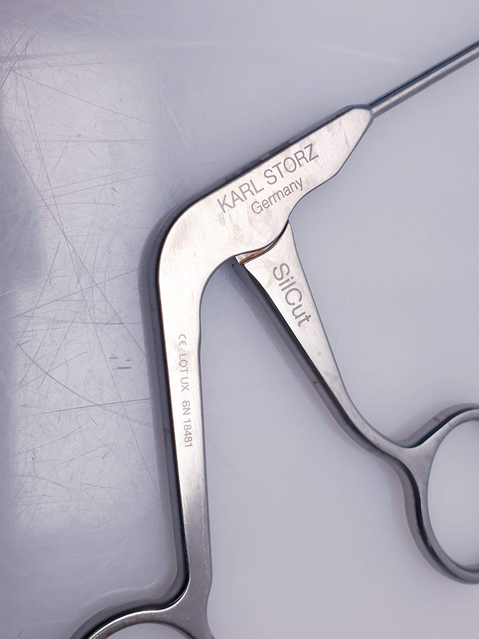 Karl Storz 28171 2,7 mm SilCut Forceps scissor – Bild 9