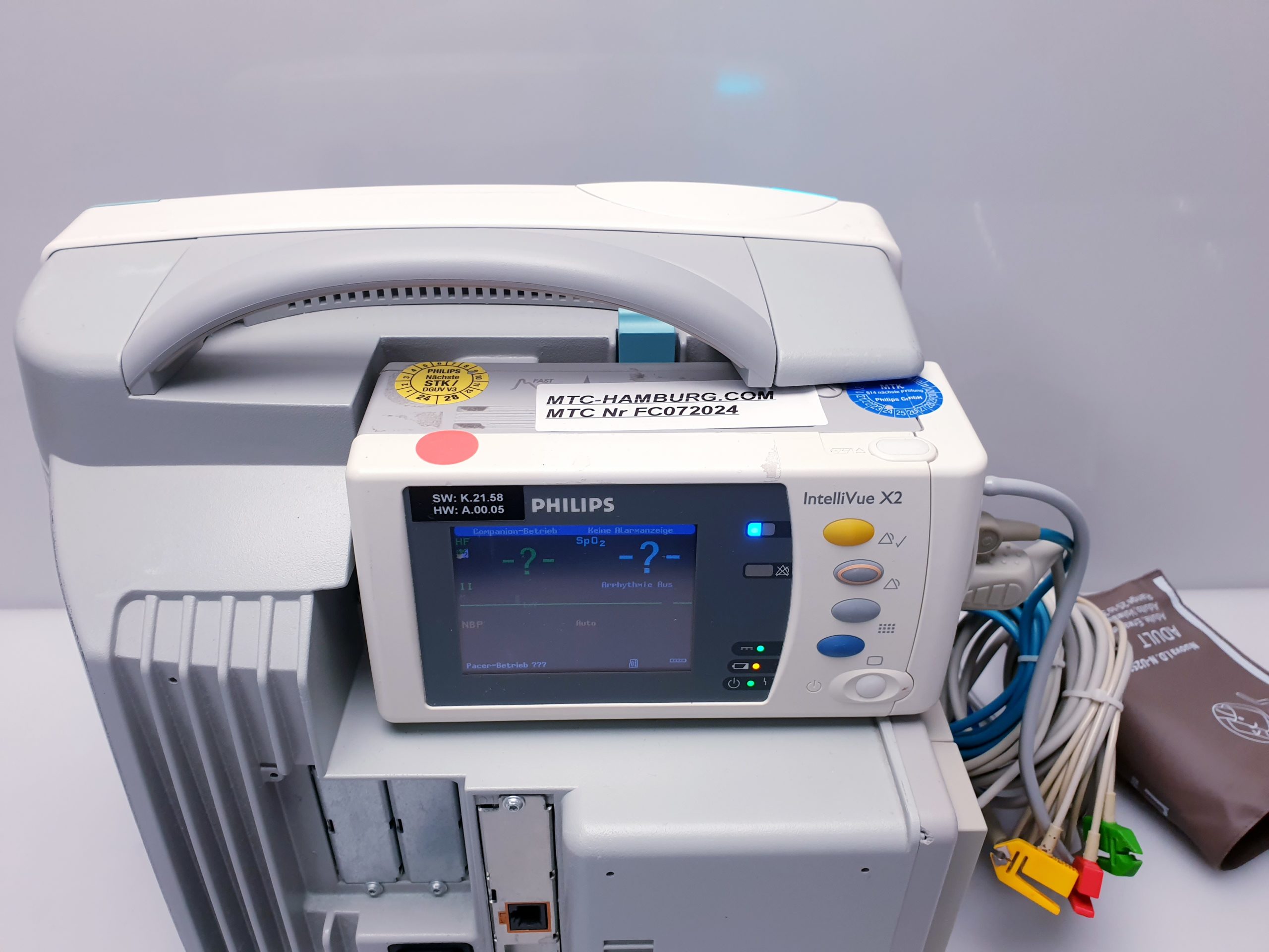 Philips MP50 - X2 Modul - tcpO2 mit Zubehör – Bild 20