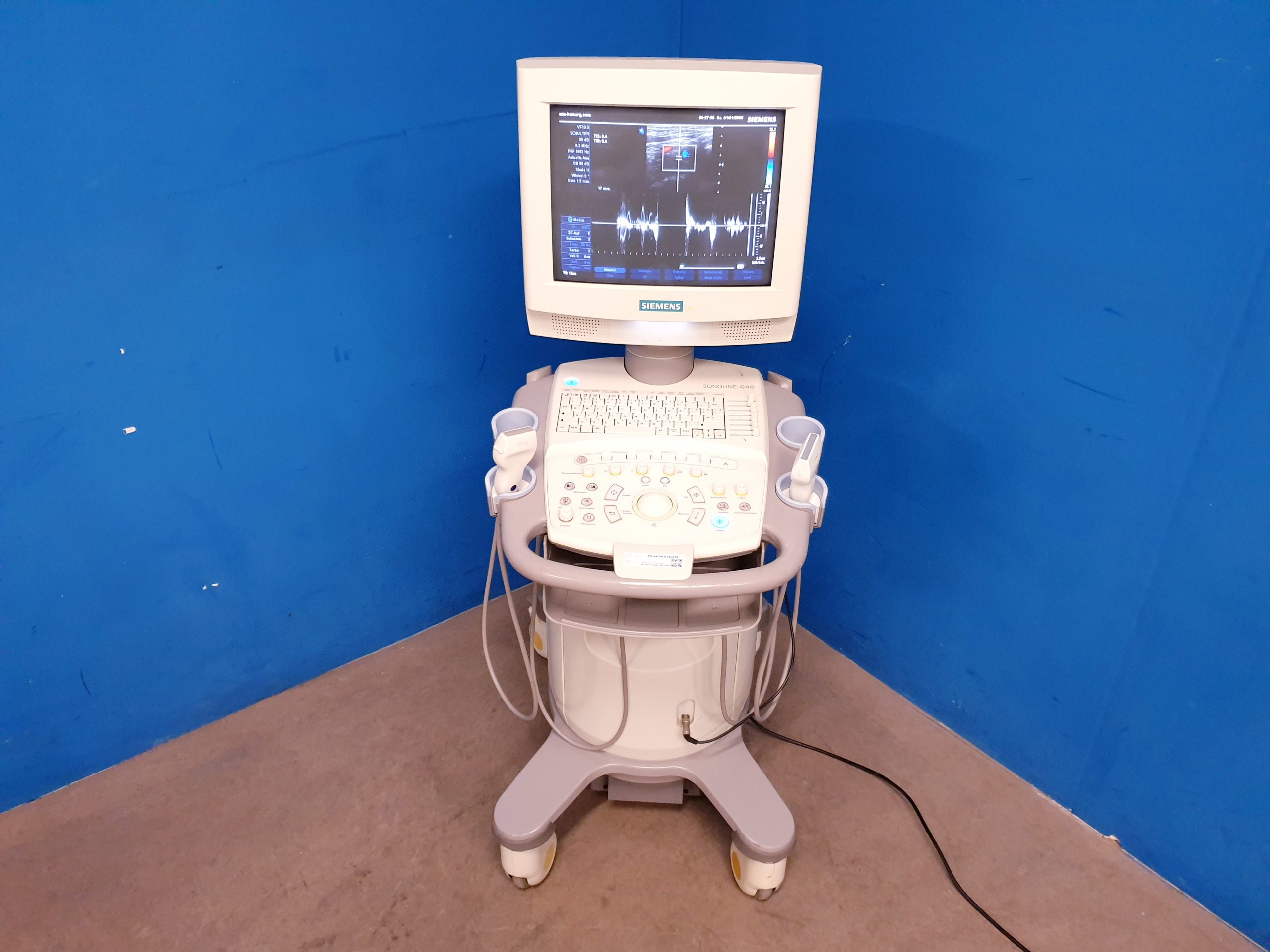 Siemens Sonoline G40 - G 40 Ultraschall +L9-5 linear+ VF10-5 Lineare Sonde