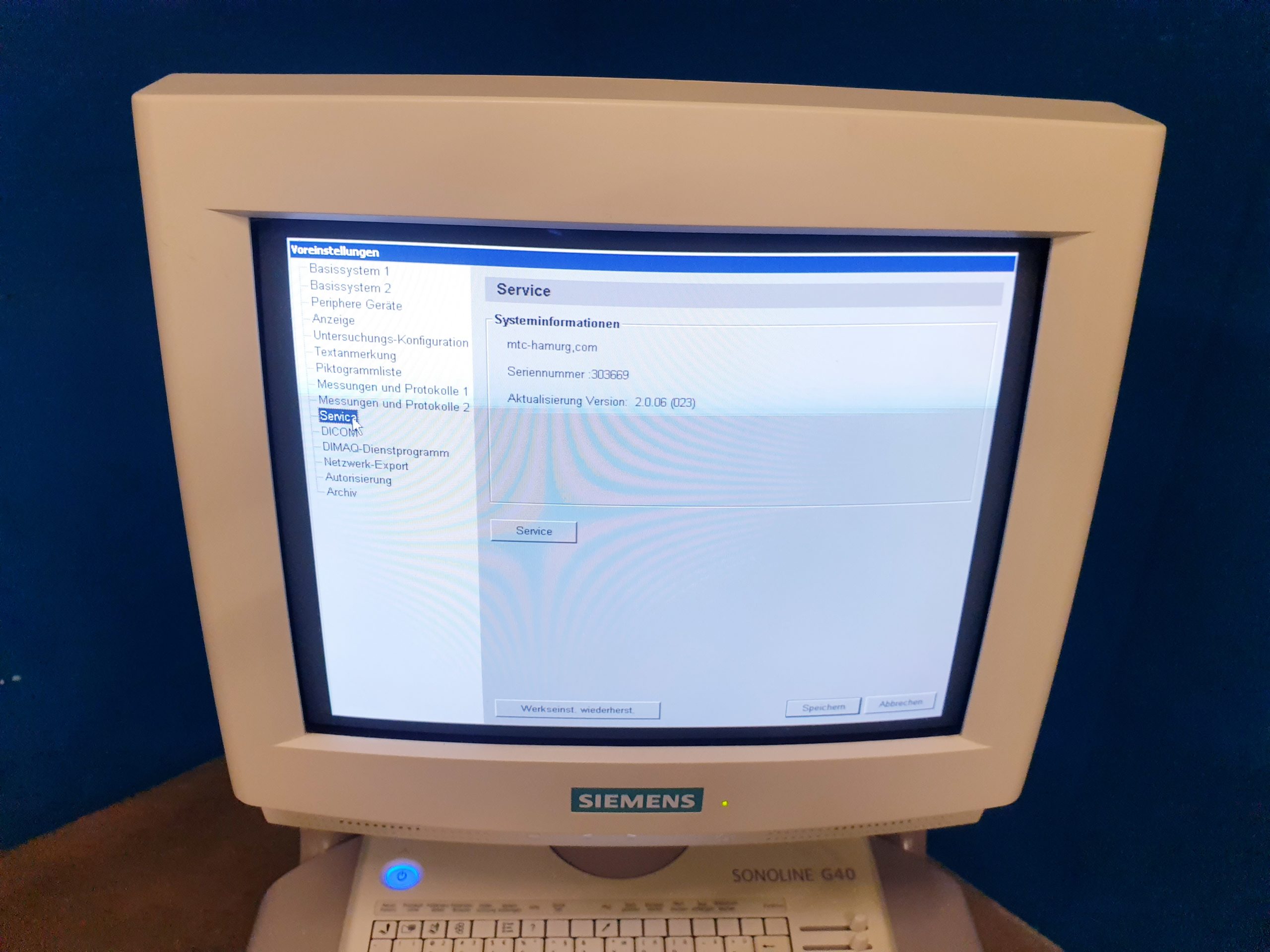 Siemens Sonoline G40 - G 40 Ultraschall +L9-5 linear+ VF10-5 Lineare Sonde – Bild 12