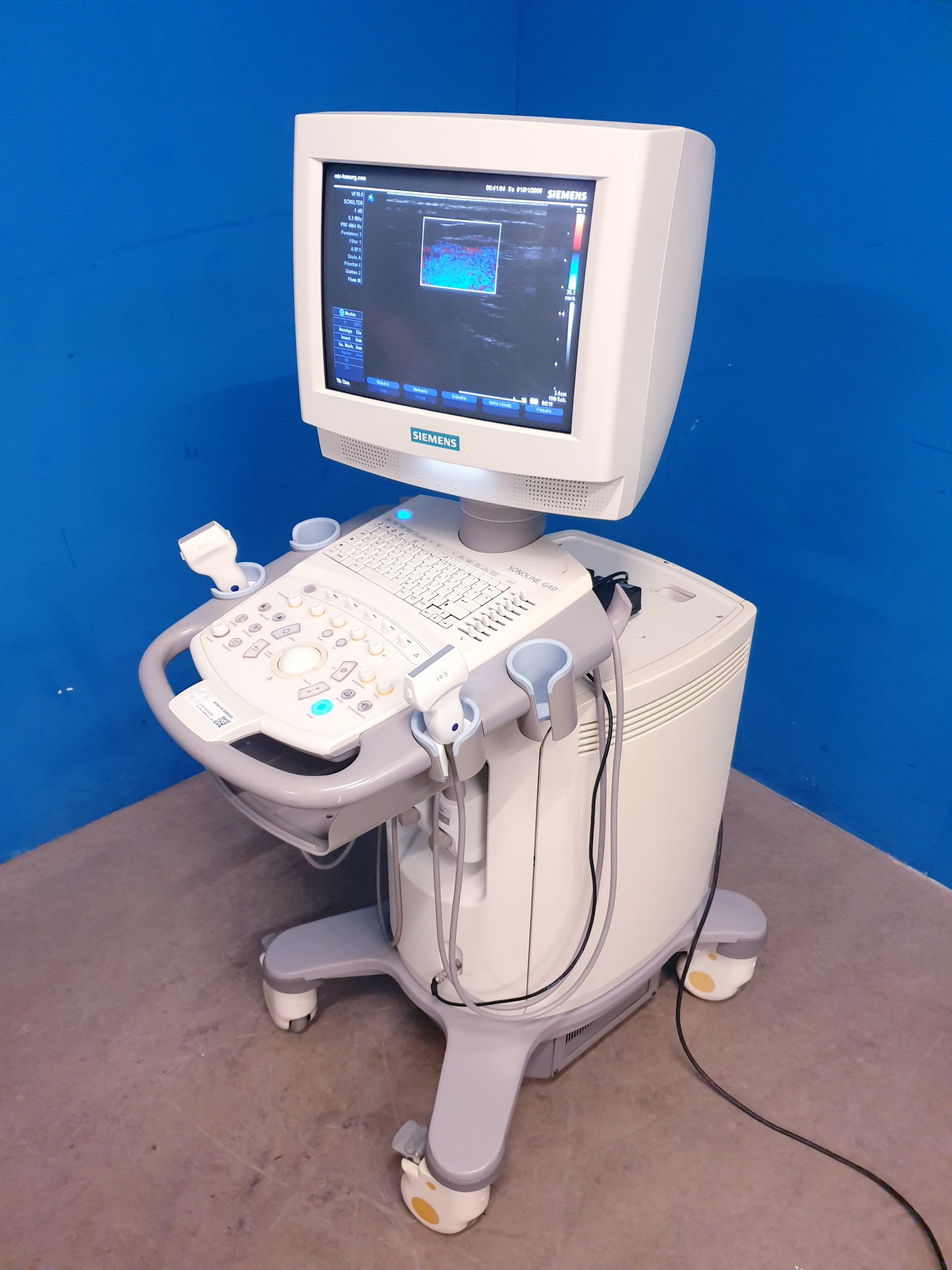 Siemens Sonoline G40 - G 40 Ultraschall +L9-5 linear+ VF10-5 Lineare Sonde – Bild 16