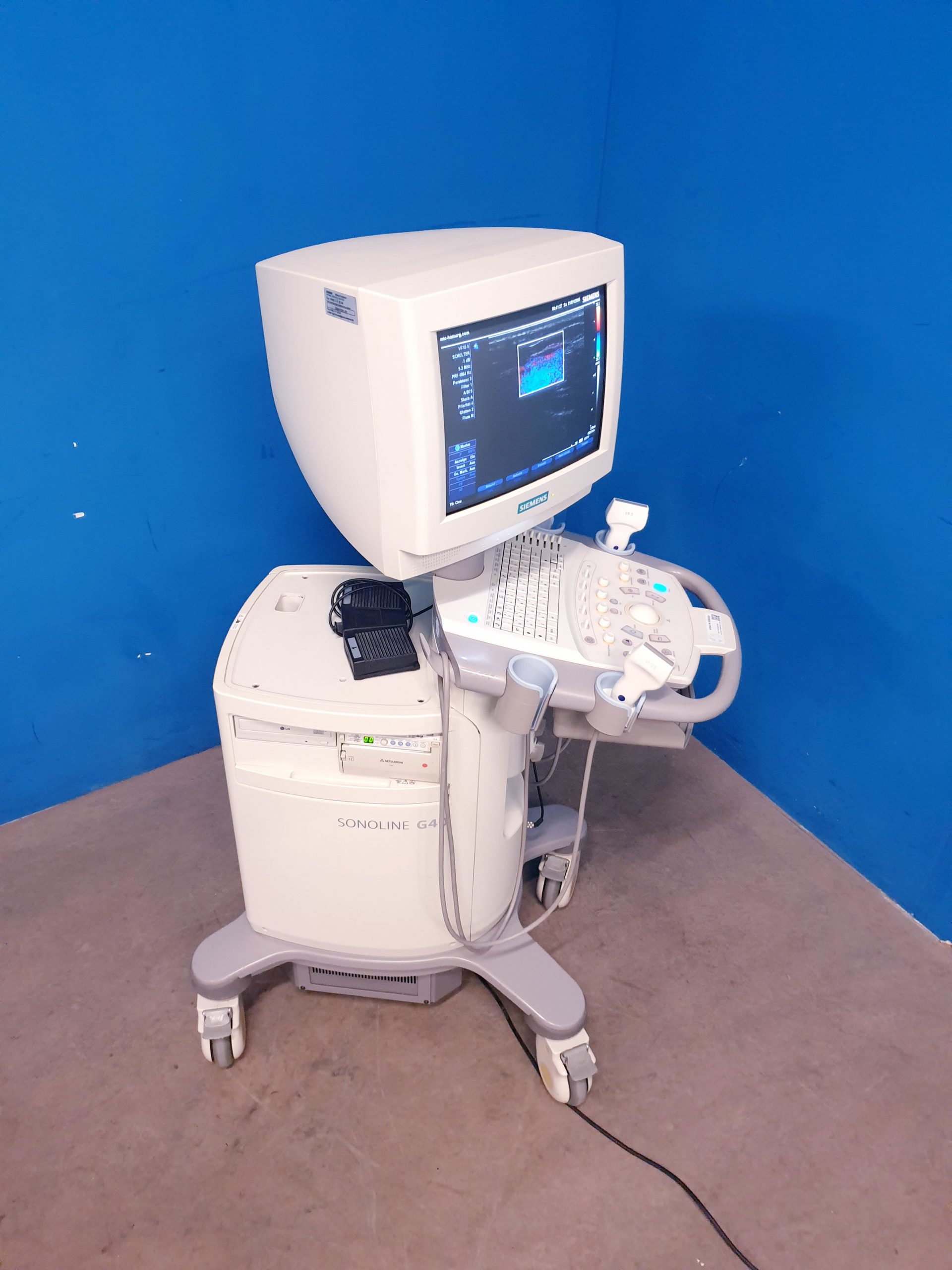 Siemens Sonoline G40 - G 40 Ultraschall +L9-5 linear+ VF10-5 Lineare Sonde – Bild 17