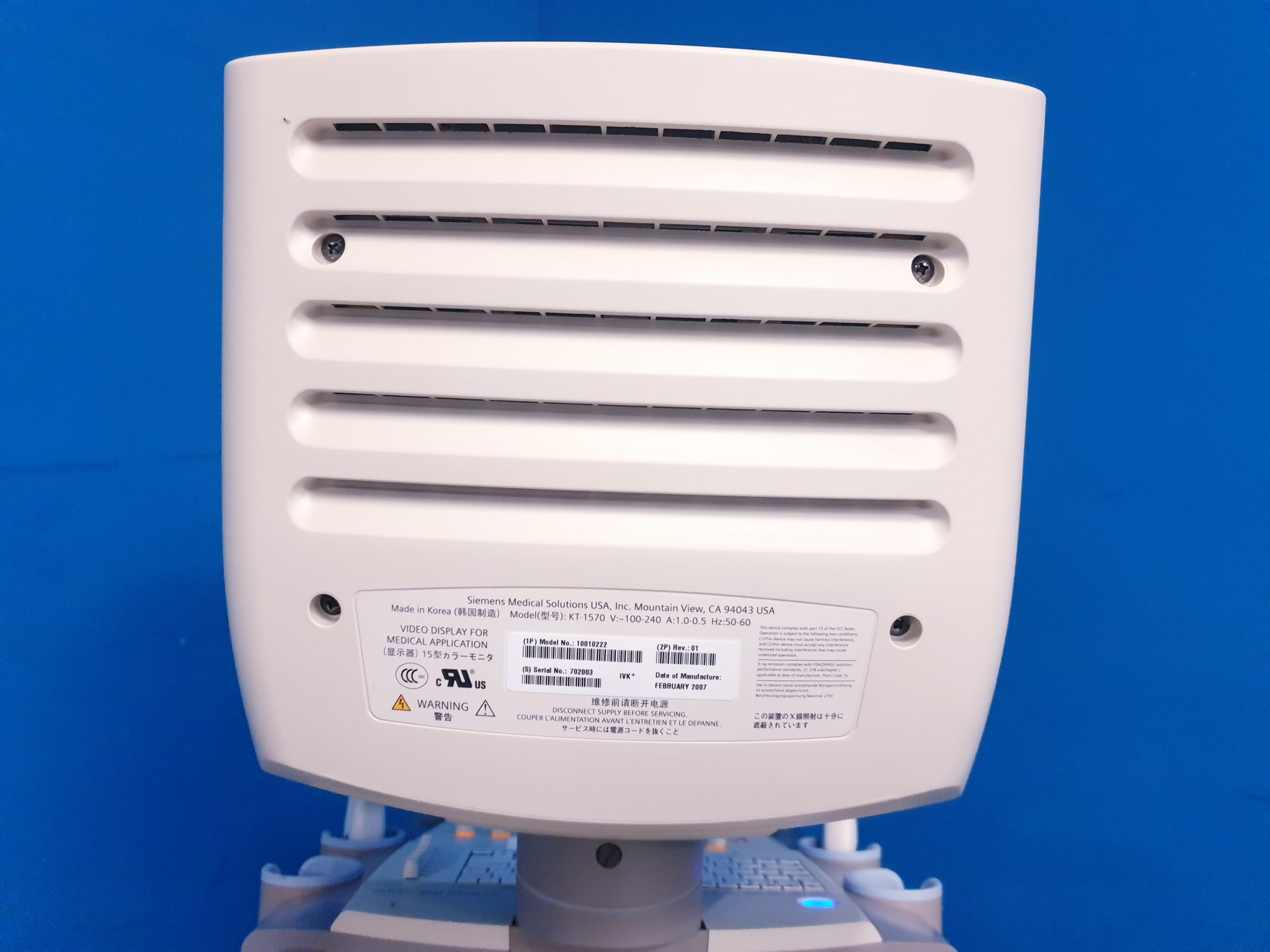 Siemens Sonoline G40 - G 40 Ultraschall +L9-5 linear+ VF10-5 Lineare Sonde – Bild 20