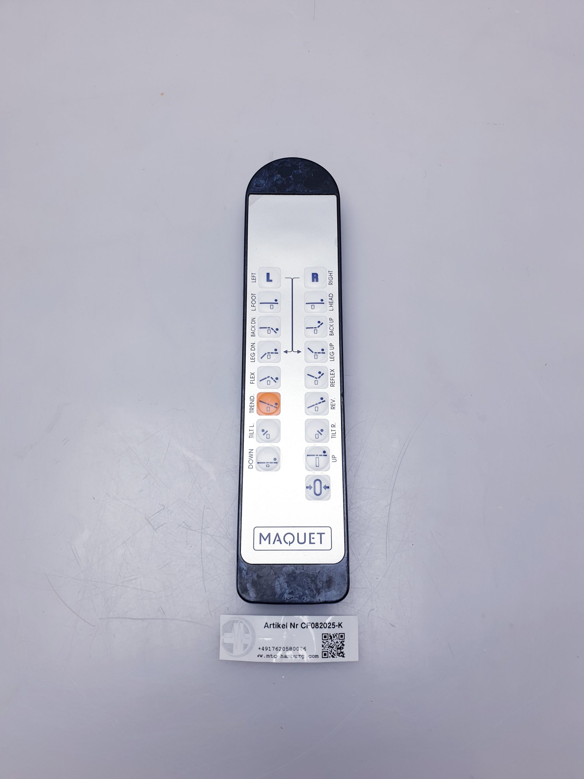 MAQUET Op Tisch Remote Fernbedienung Telemaquet