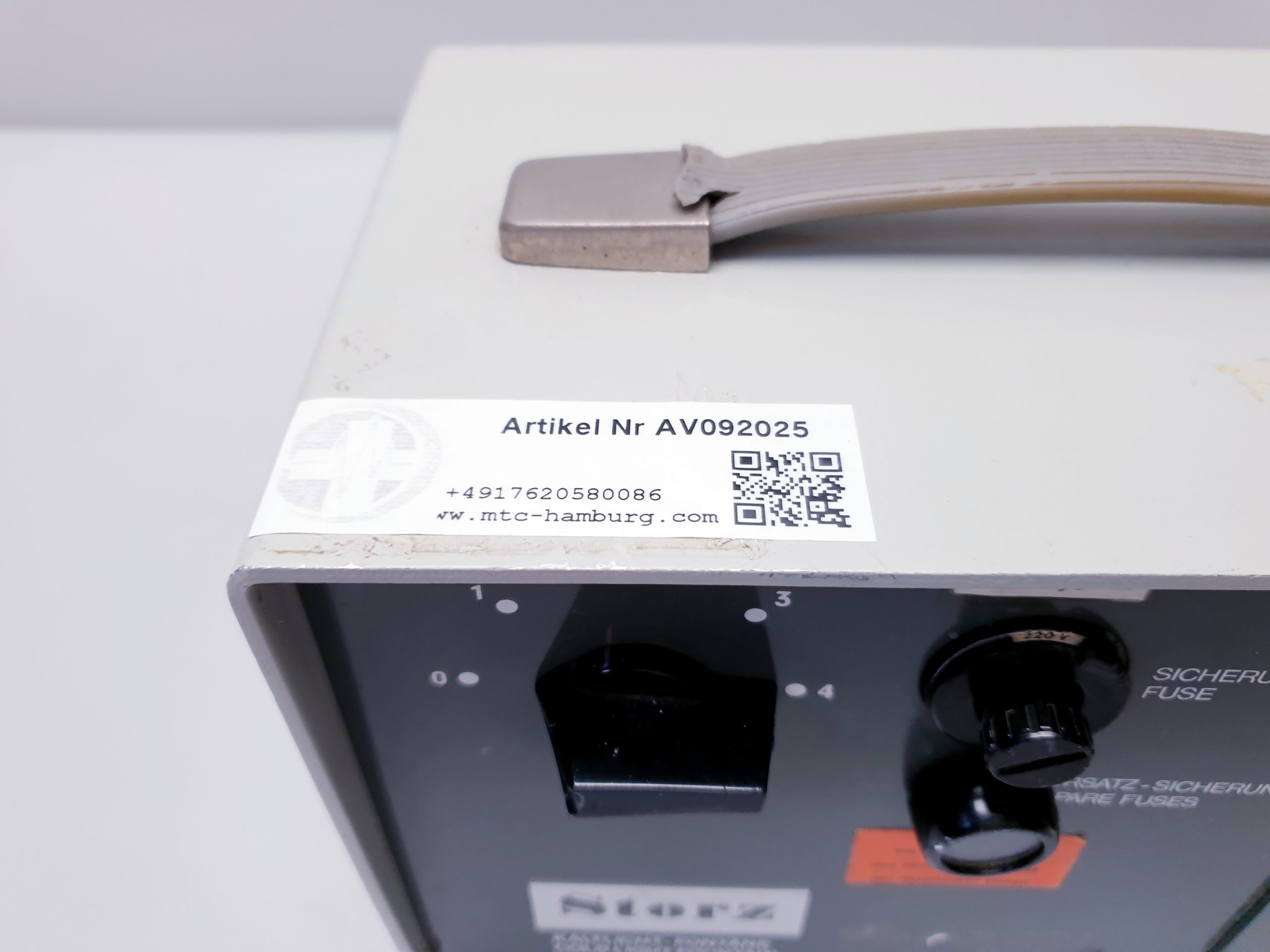 Karl STORZ Kaltlicht Lichtquelle Fontäne Kaltlichtbrunnen 482 Endoskop ungeprüft – Bild 2