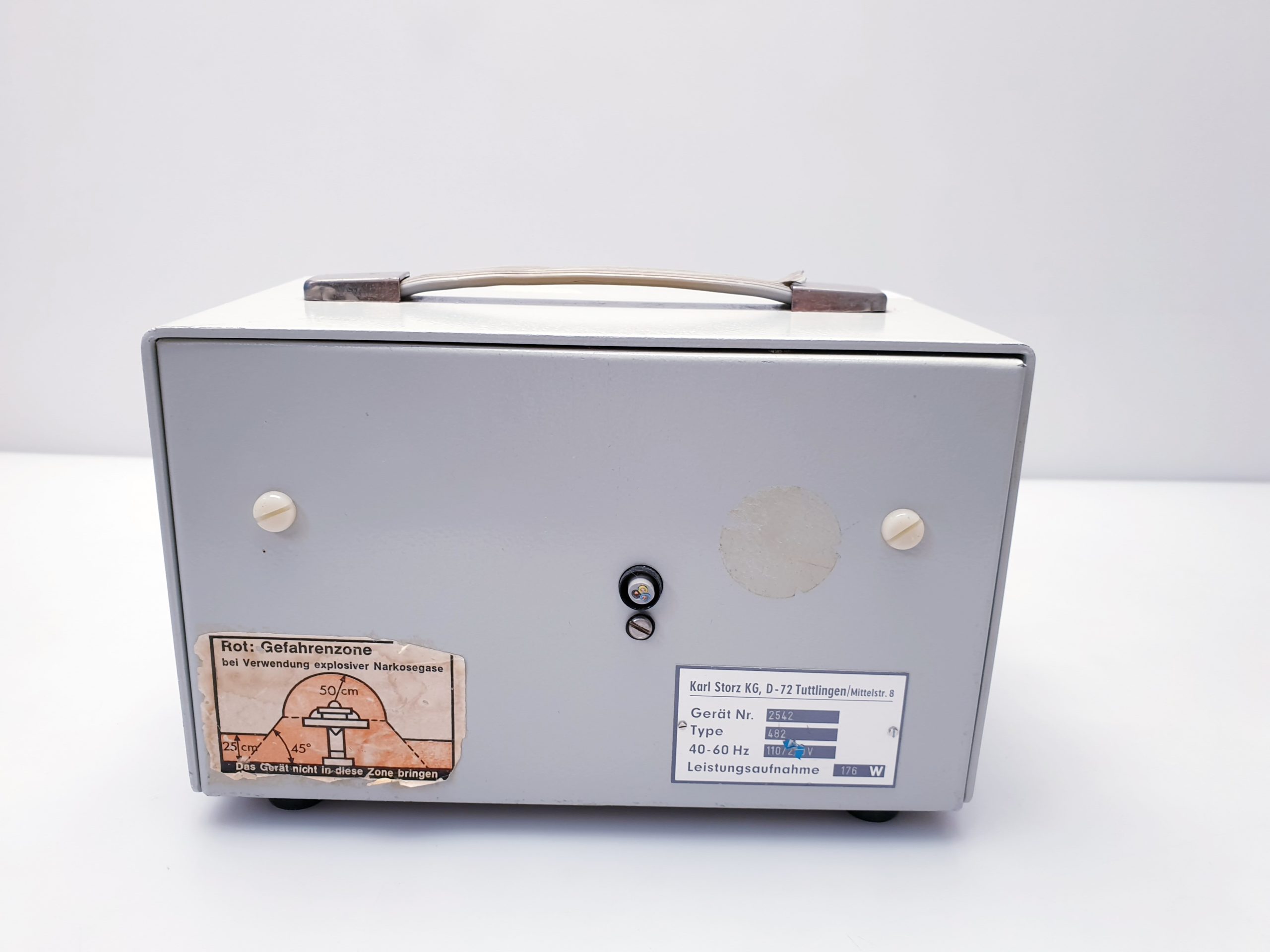 Karl STORZ Kaltlicht Lichtquelle Fontäne Kaltlichtbrunnen 482 Endoskop ungeprüft – Bild 7