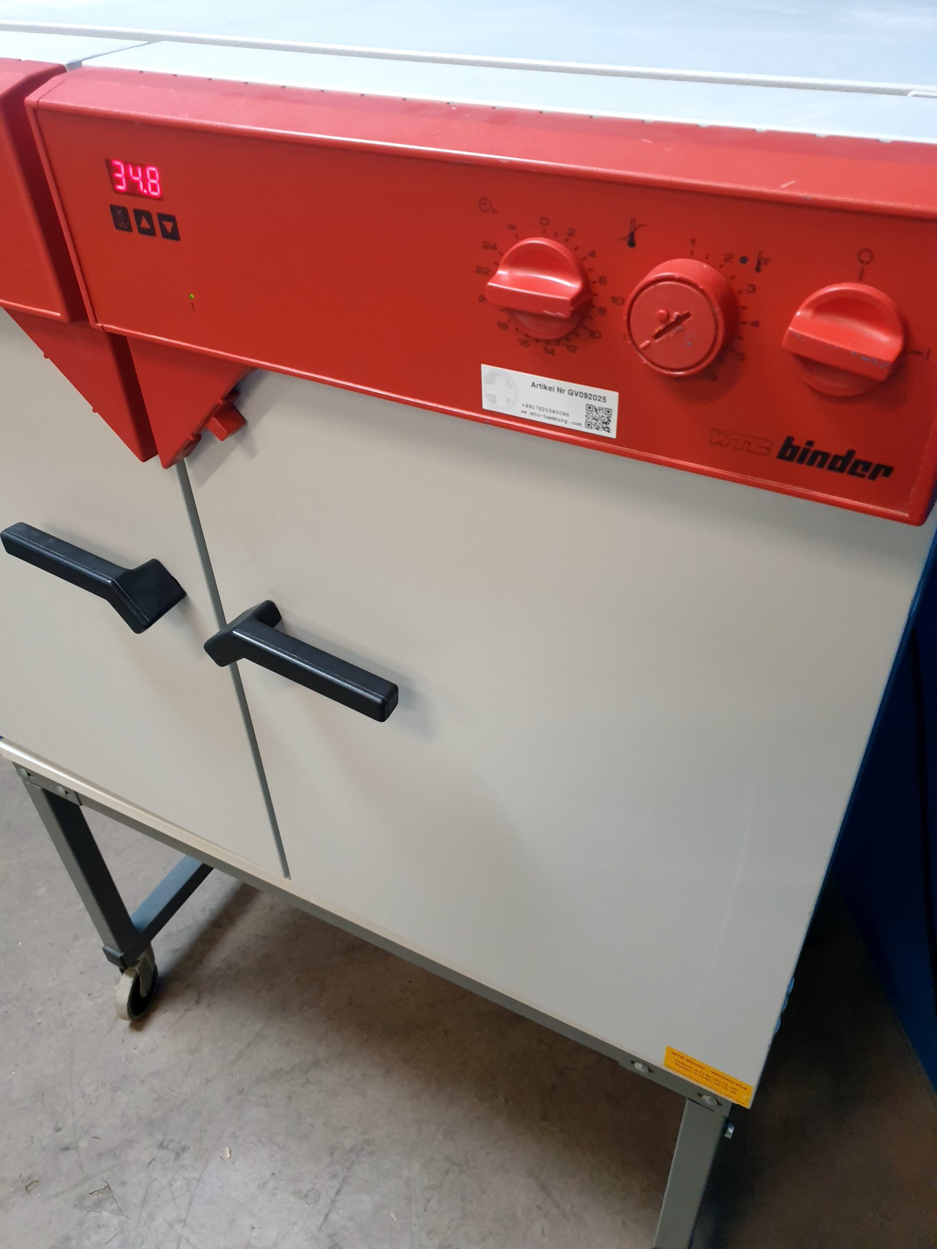 Binder KB 240 KB-240 KB240 Brutschrank Inkubator Wärmeschrank – Bild 3