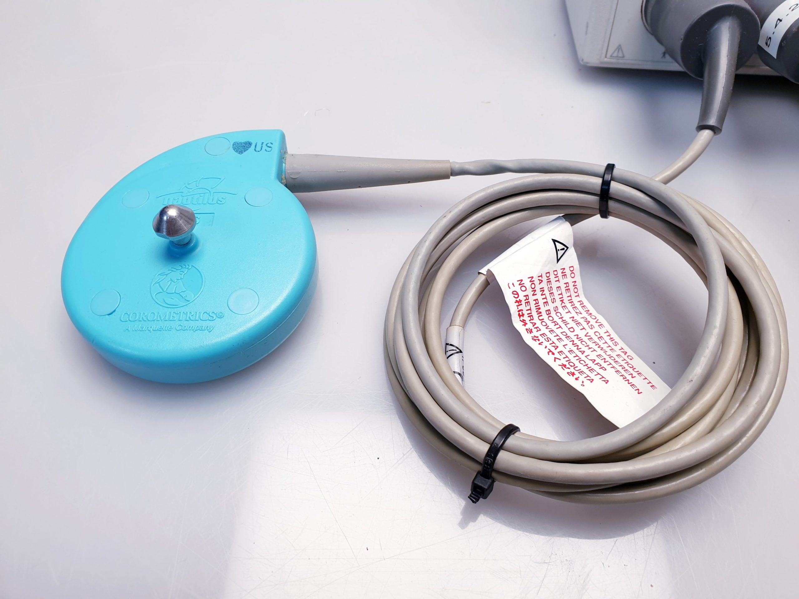 Corometrics 120 series CTG + SpO2 Sensor + Aufnehmen – Bild 8