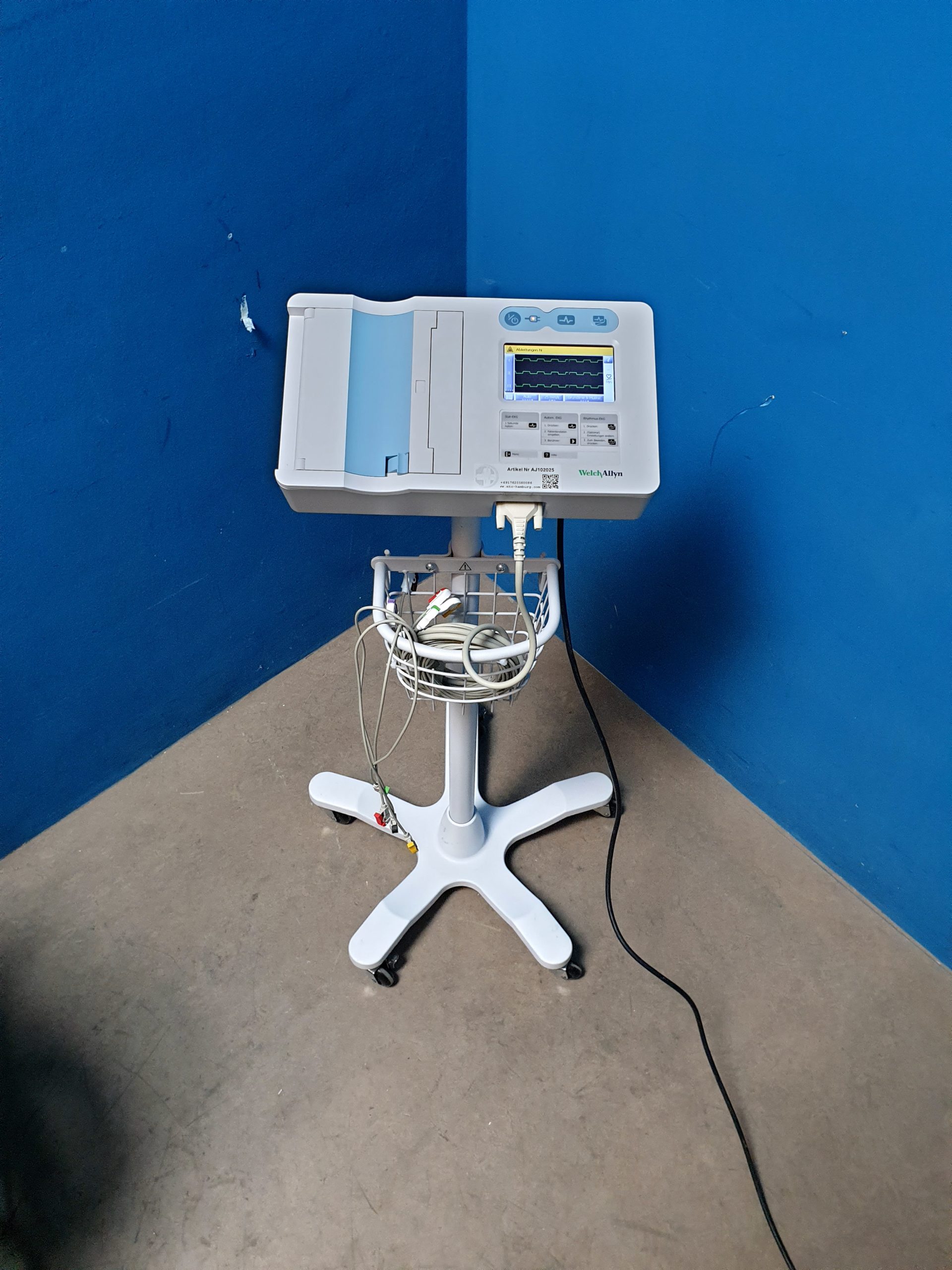 Welch Allyn Ref 405881 EKG mit Ableitungskabel – Bild 13