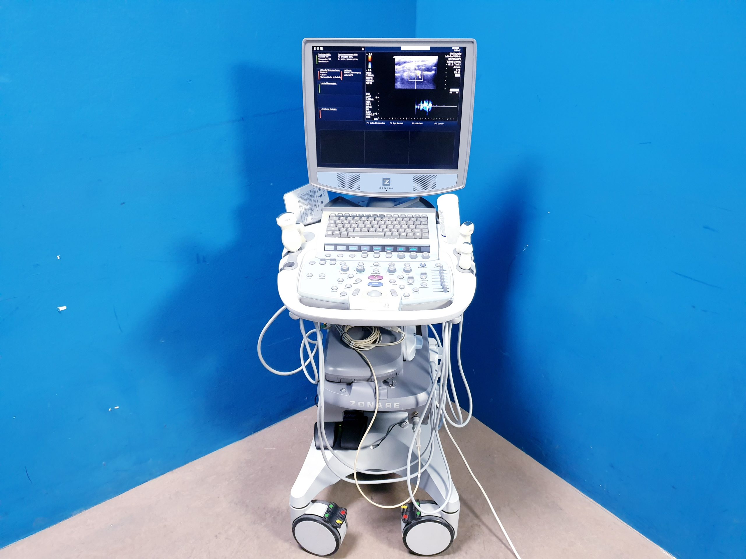 Zonare - Doppler Farbdoppler Ultraschallsystem 3 Sonden L14-5w + C9-3 + C10-3