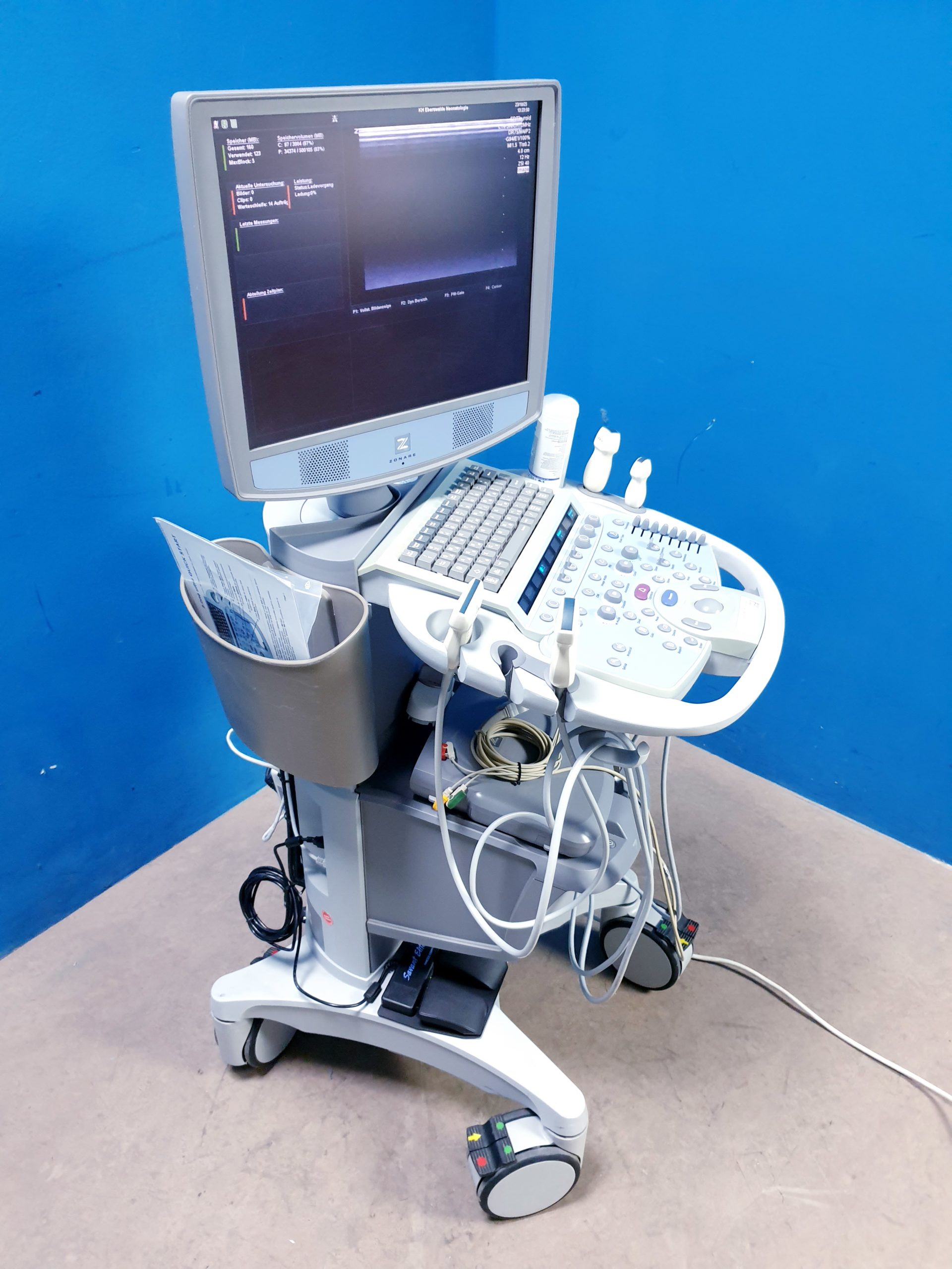Zonare - Doppler Farbdoppler Ultraschallsystem 3 Sonden L14-5w + C9-3 + C10-3 – Bild 11