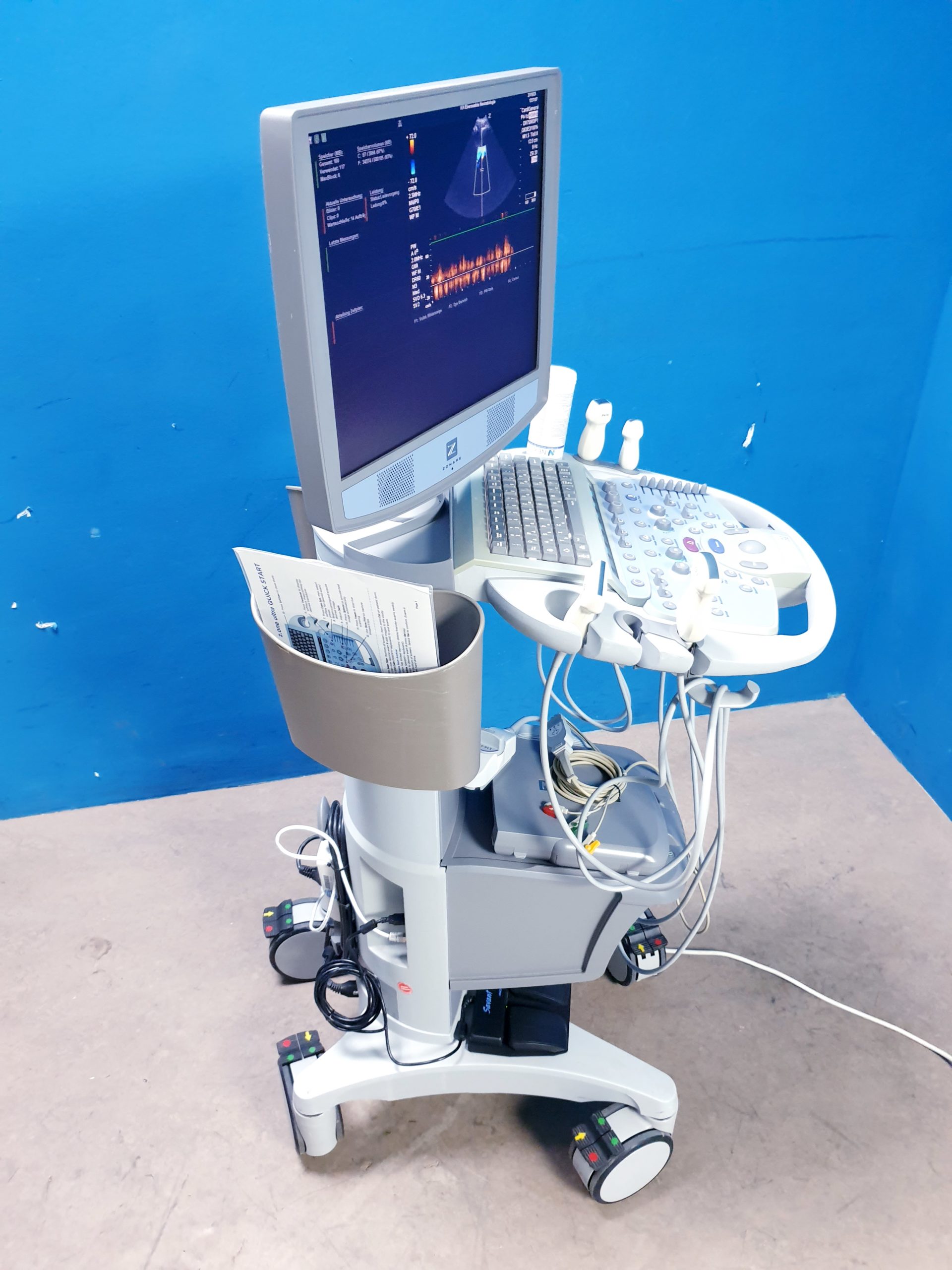 Zonare - Doppler Farbdoppler Ultraschallsystem 3 Sonden L14-5w + C9-3 + C10-3 – Bild 23