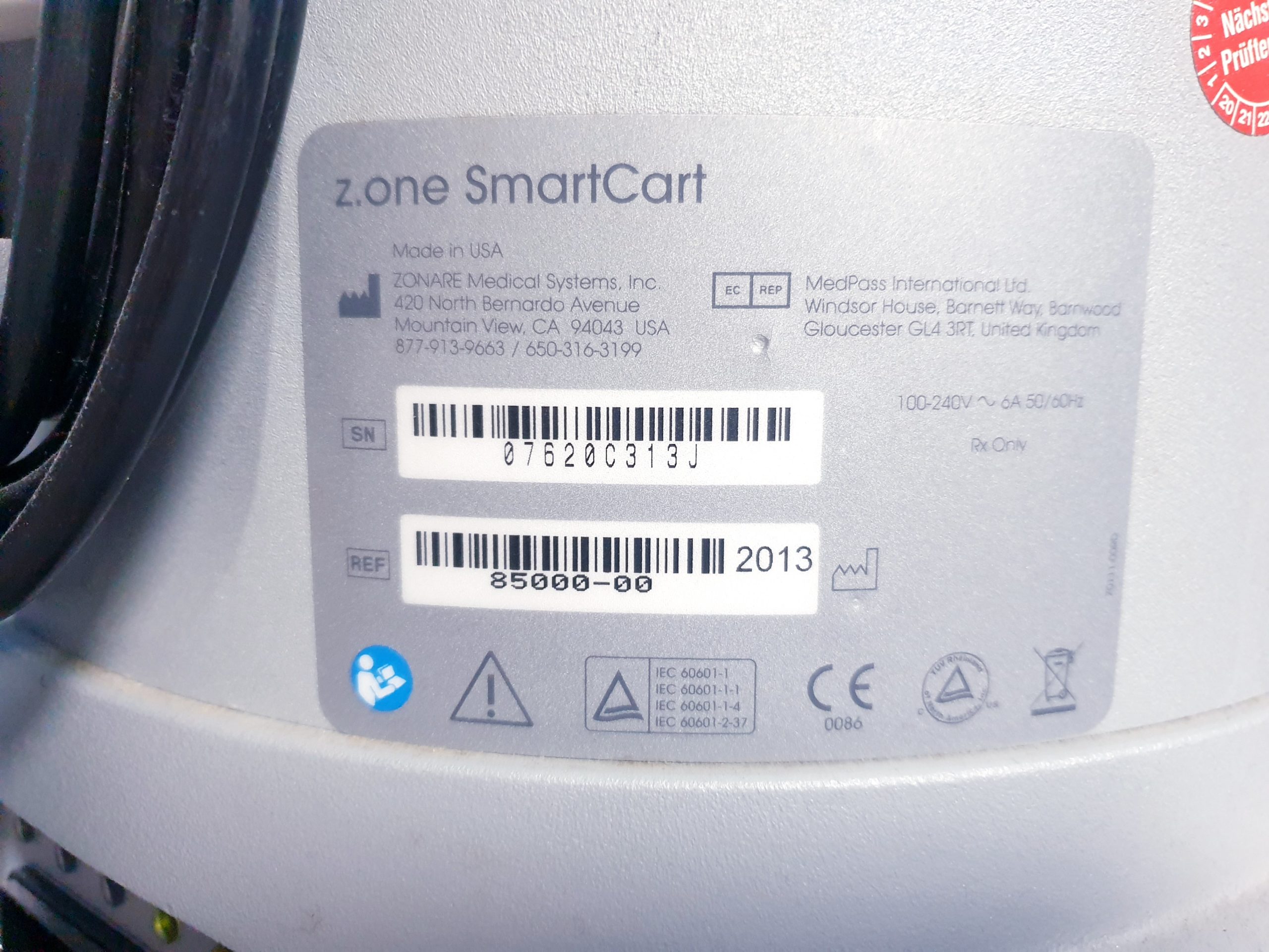 Zonare - Doppler Farbdoppler Ultraschallsystem 3 Sonden L14-5w + C9-3 + C10-3 – Bild 25