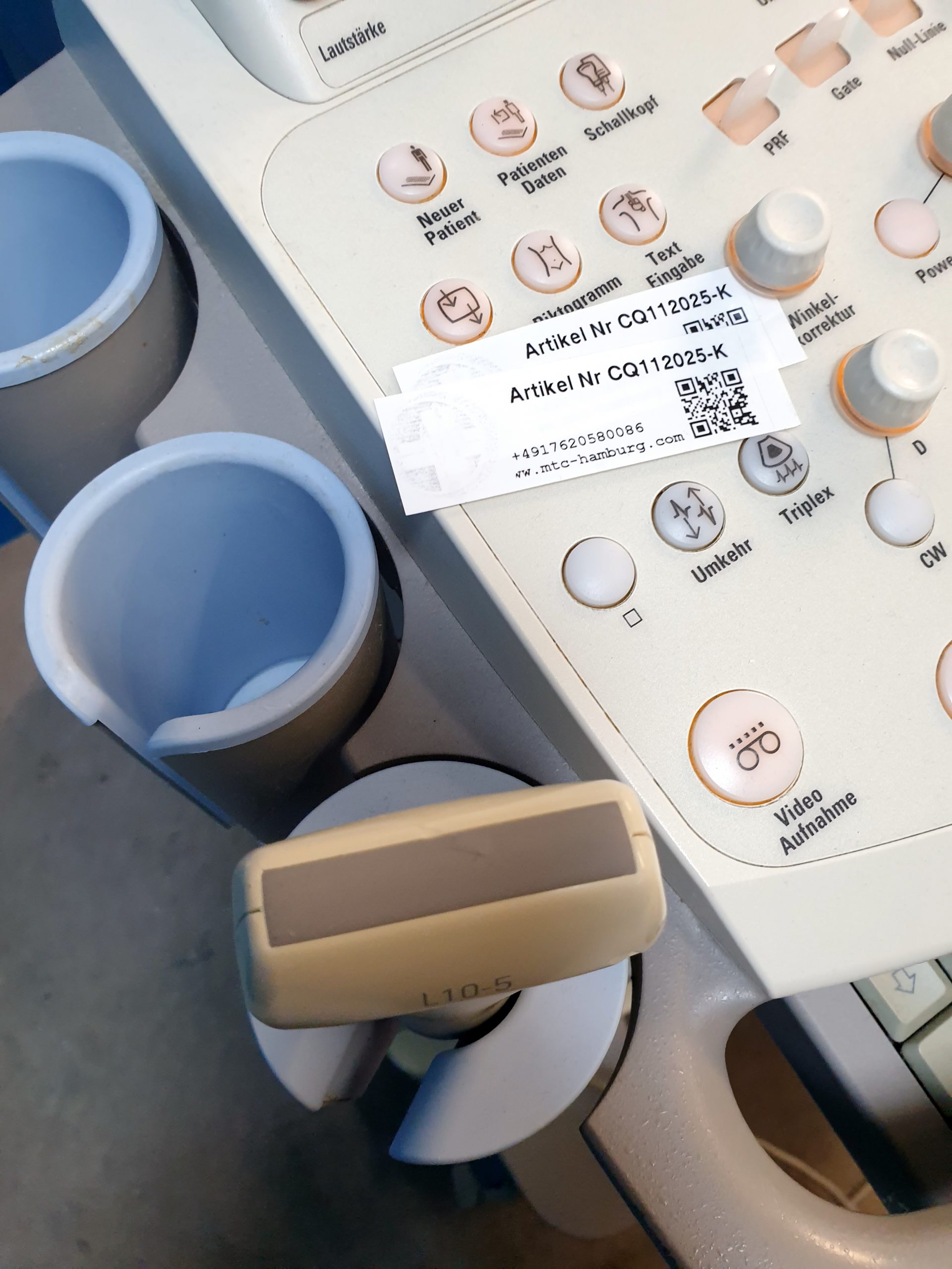 Siemens L10-5 Schallkopf L10-5 (07472660), Ultraschallwandler, Linearsonde – Bild 2