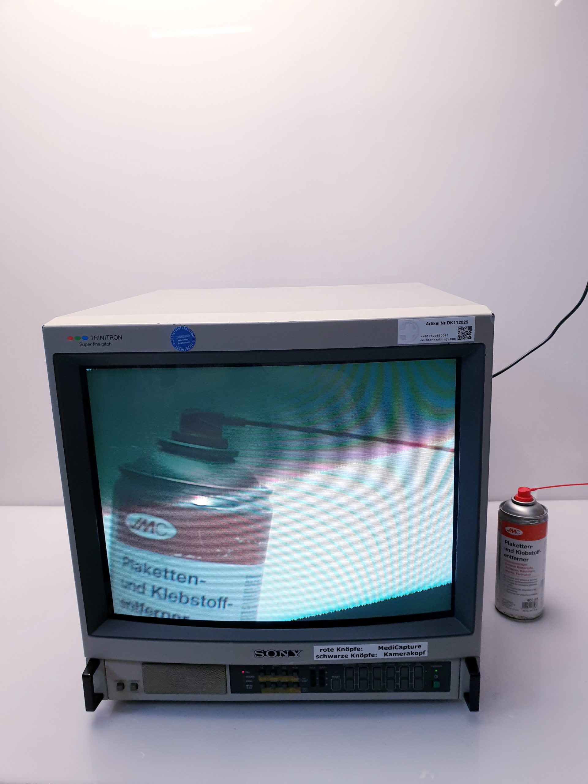 Sony Trinitron PVM-2043MD 20-Zoll-CRT-Monitor – Bild 2