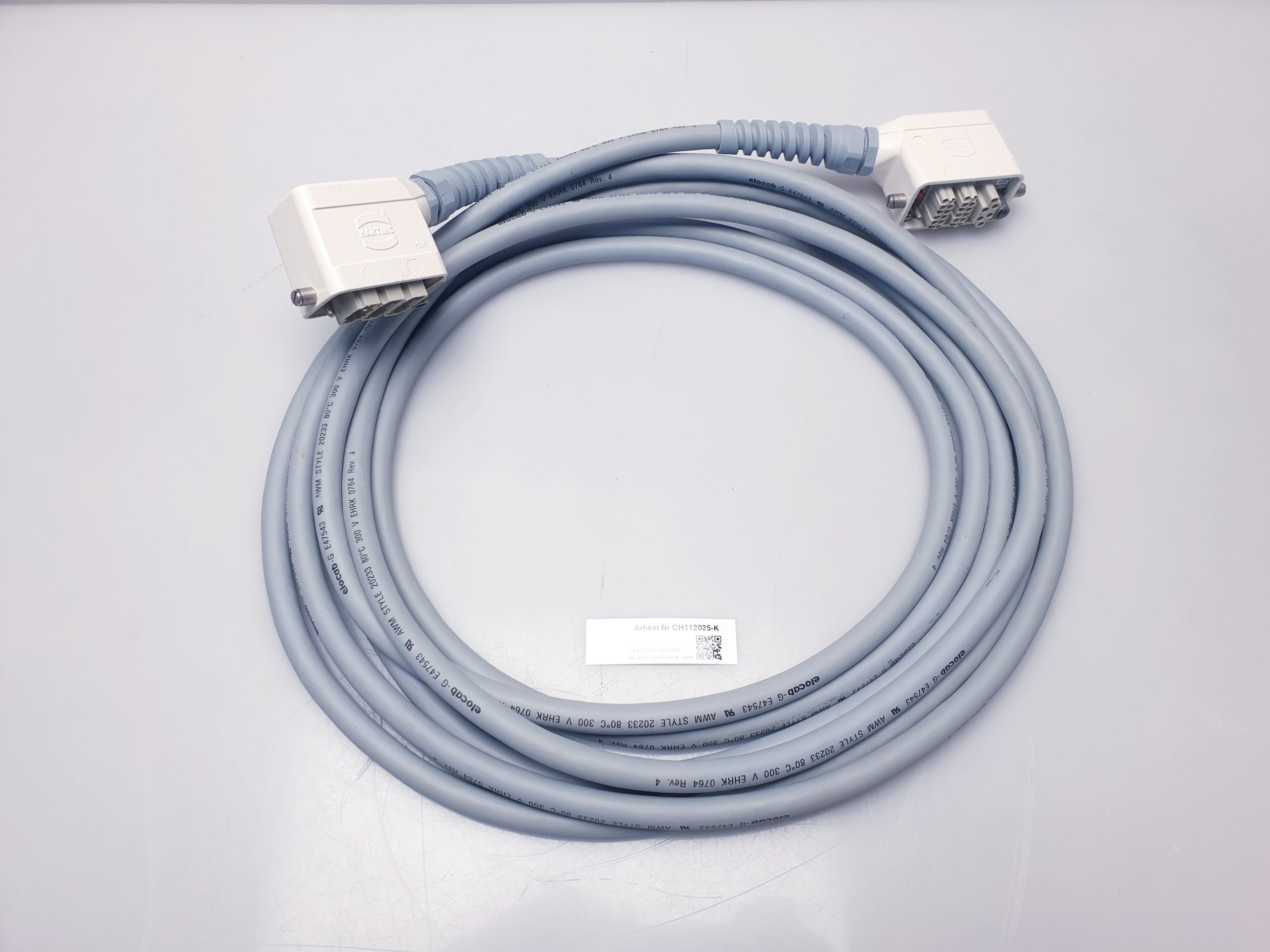 Harting Han + elocab-g e47543 Verbindungskabel- c Arm Kabel – Bild 4