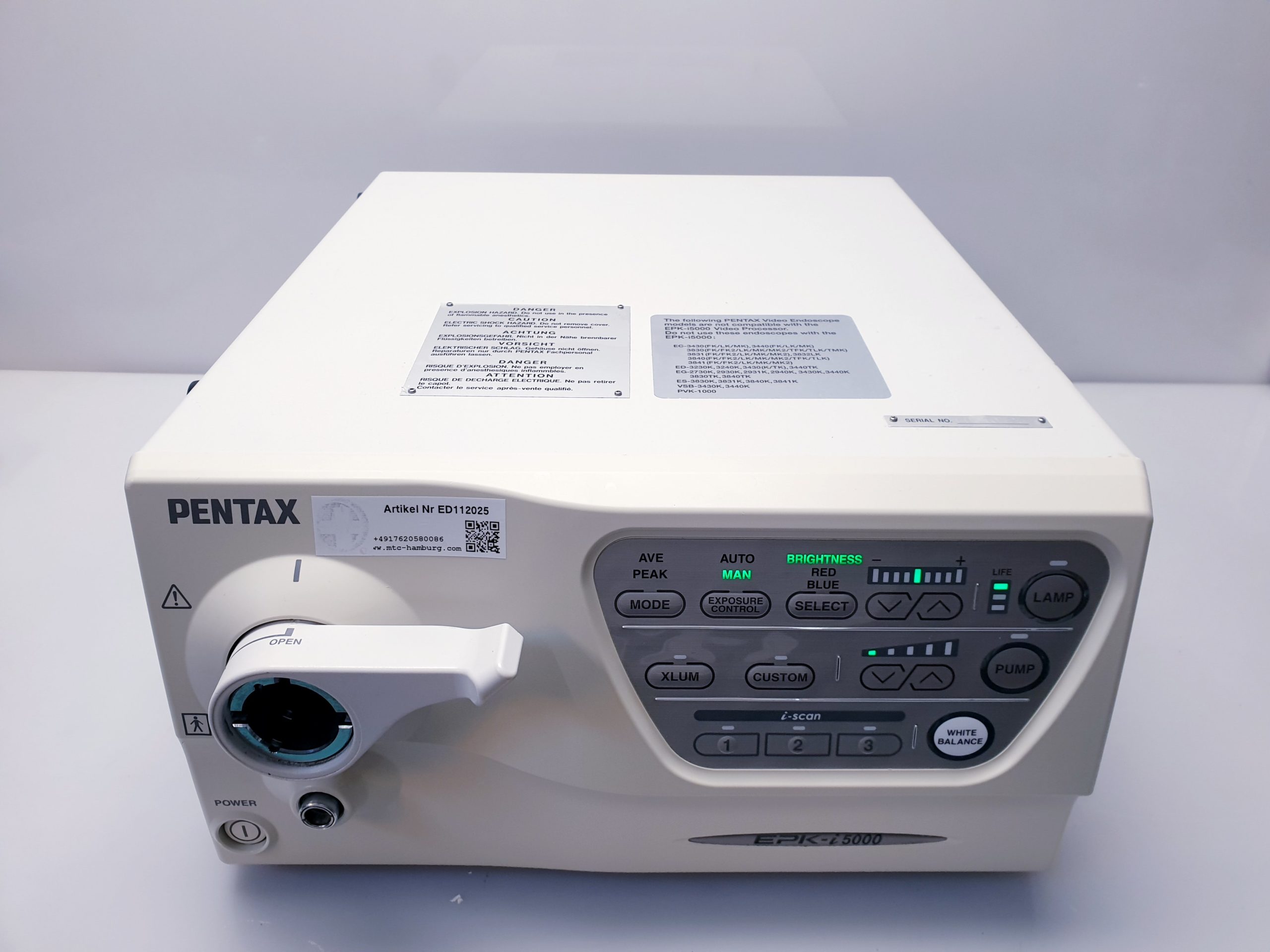 Pentax video processor epk i5000 – Bild 5
