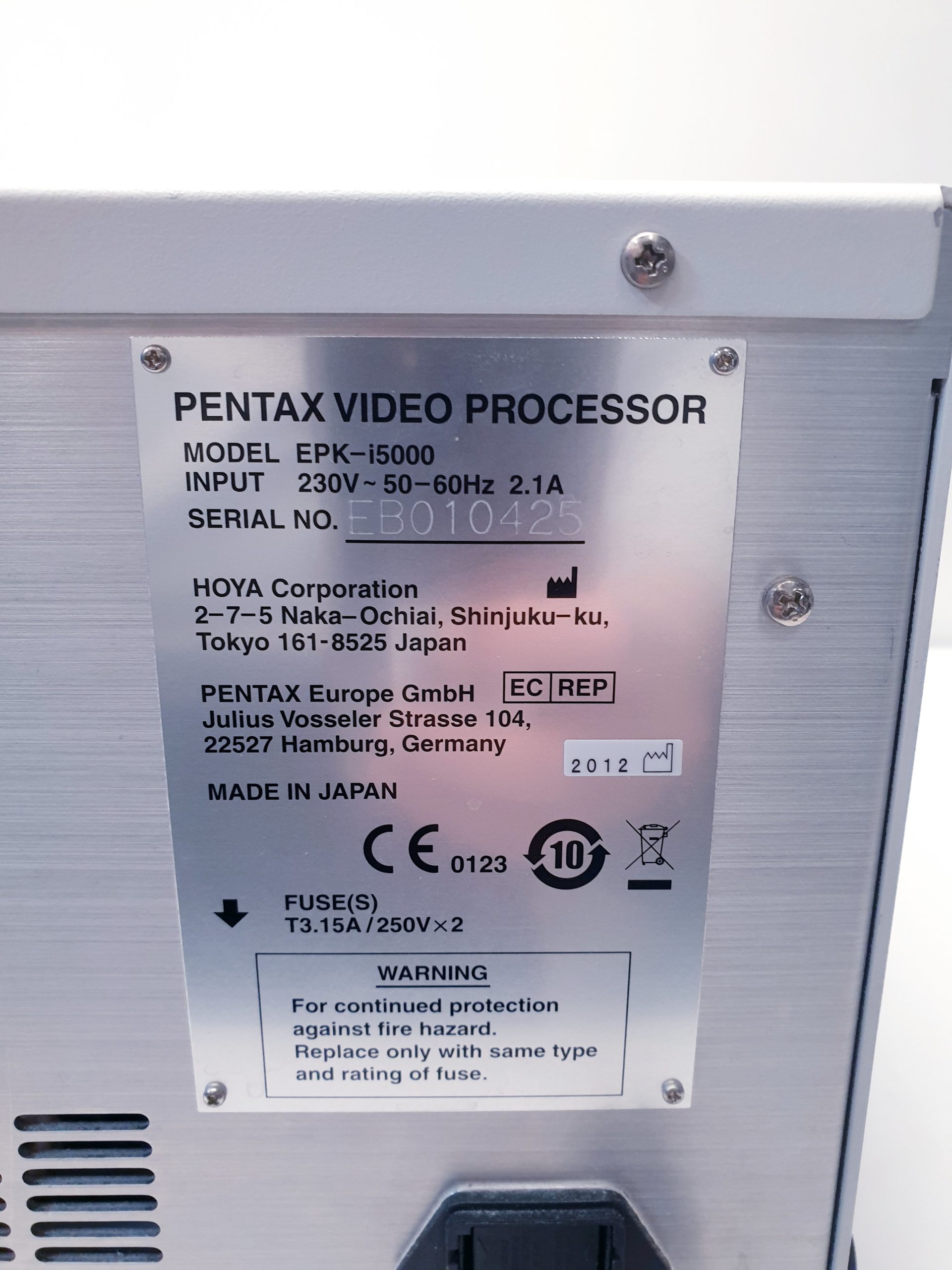 Pentax video processor epk i5000 – Bild 16