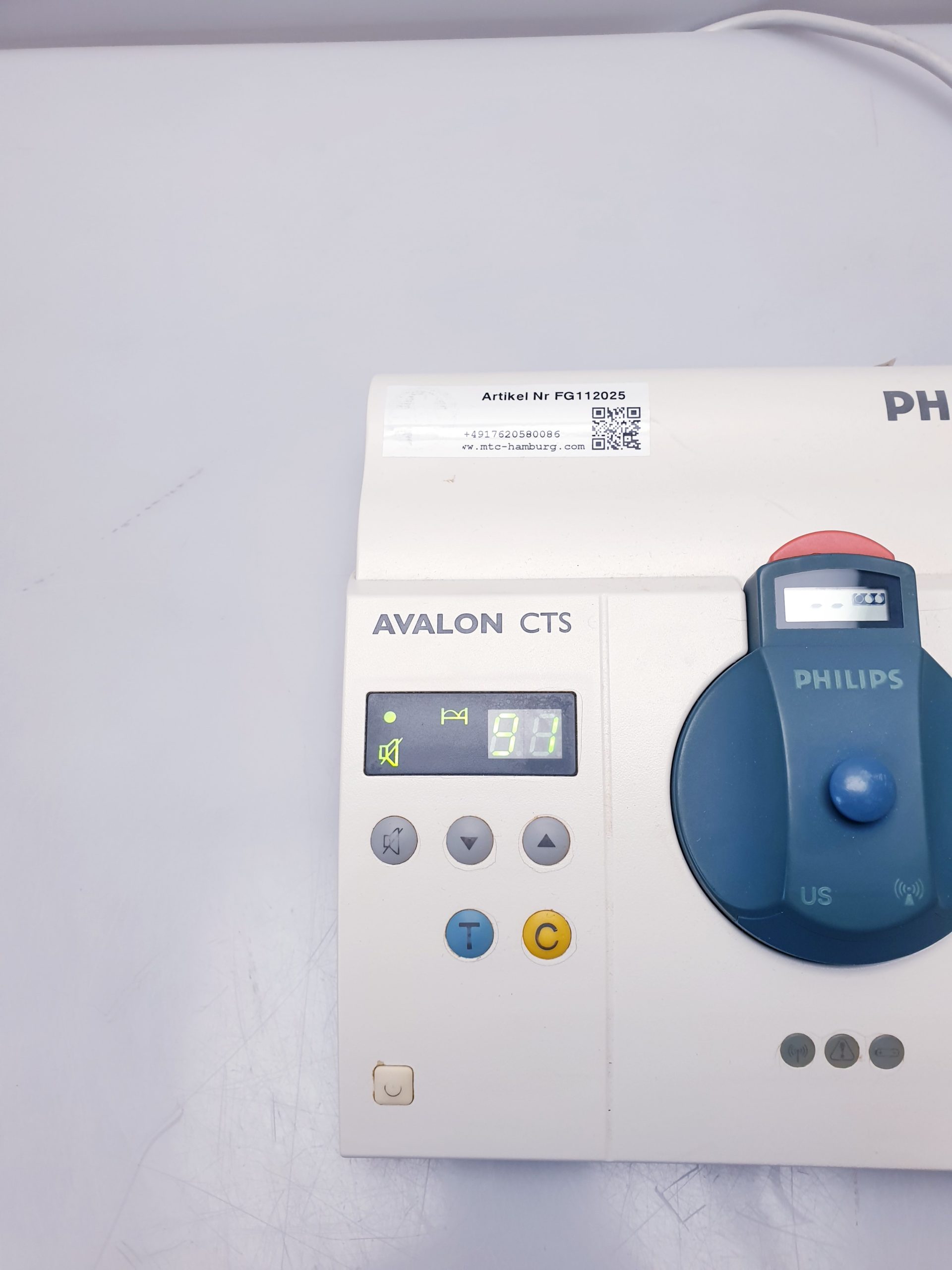 Philips M2720A Avalon CTS Fetal Monitor Base Station + 2725A + 2727A + 2726A – Bild 3
