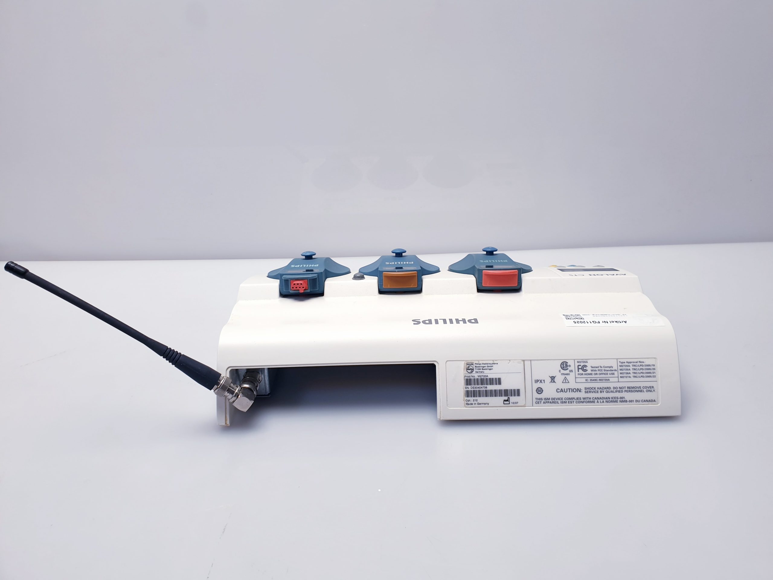 Philips M2720A Avalon CTS Fetal Monitor Base Station + 2725A + 2727A + 2726A – Bild 15