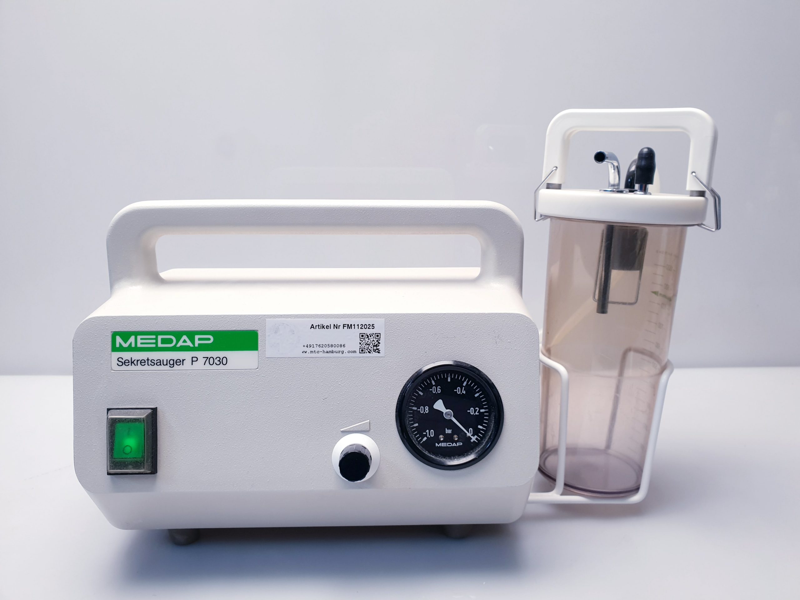 MEDAP P 7030 P7030 Sekretsauger Absaugpumpe – Bild 2