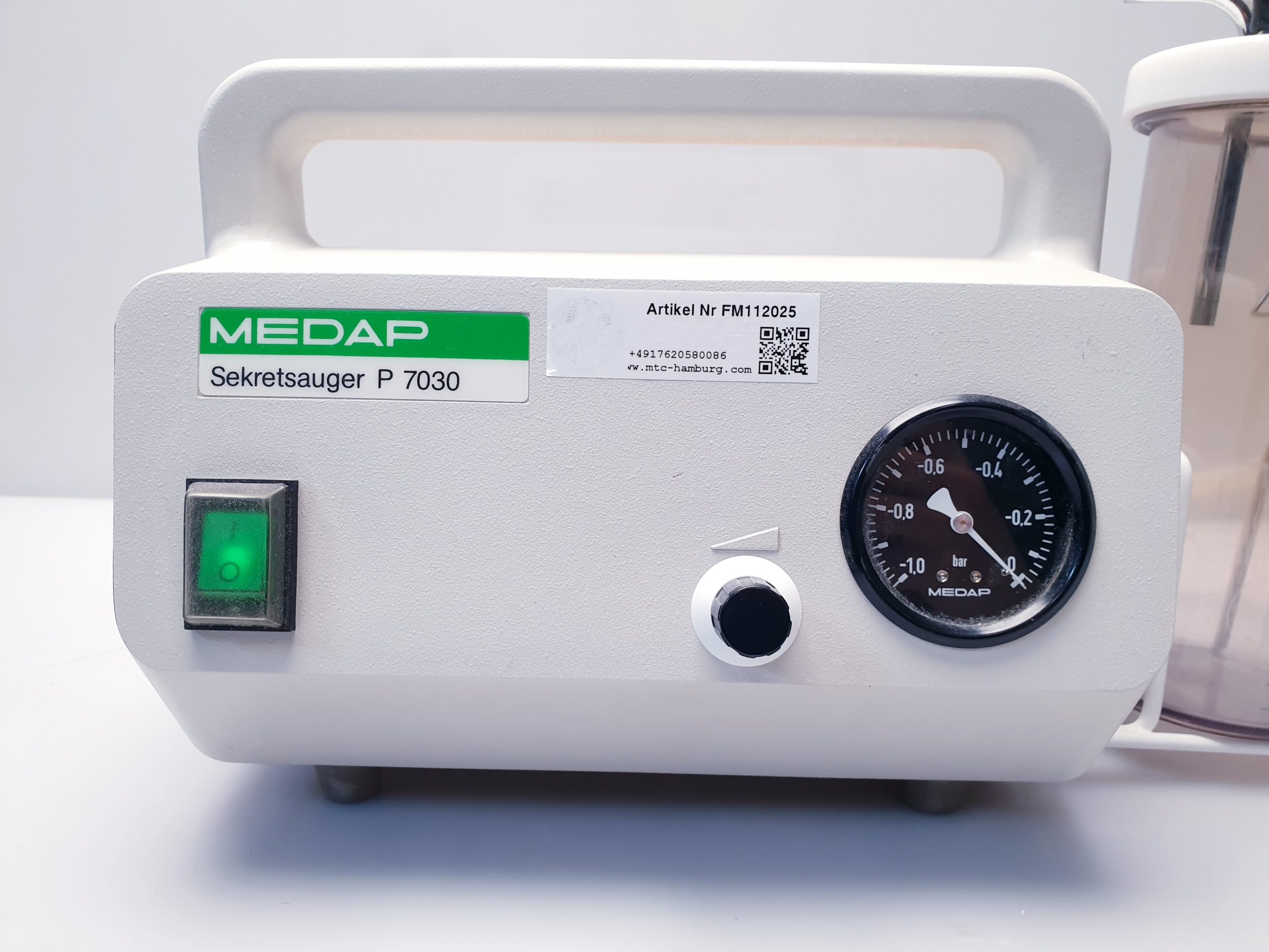 MEDAP P 7030 P7030 Sekretsauger Absaugpumpe – Bild 7