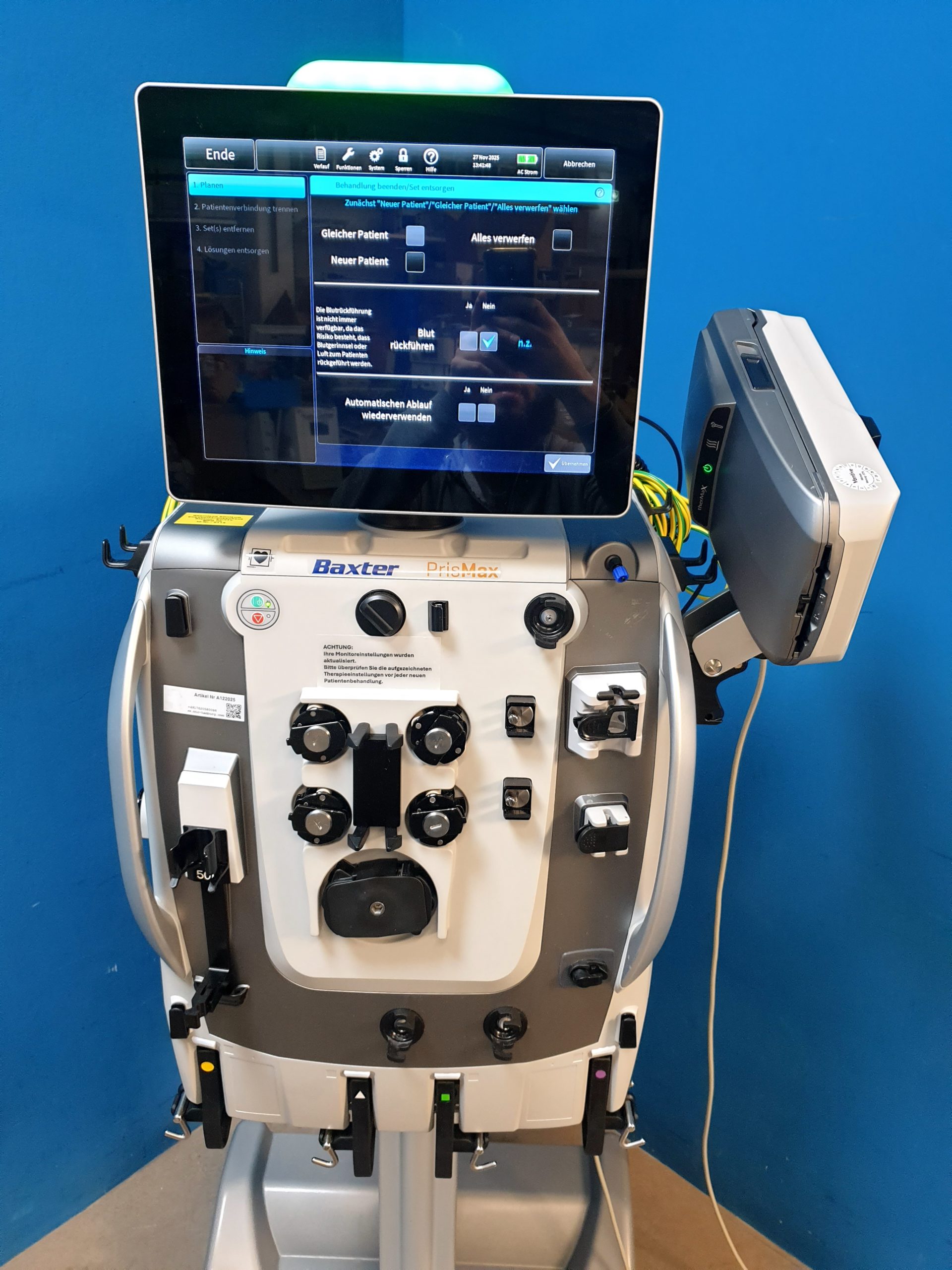 Baxter Prismax 955725 + Baxter TherMax Blutwärmer – Bild 6