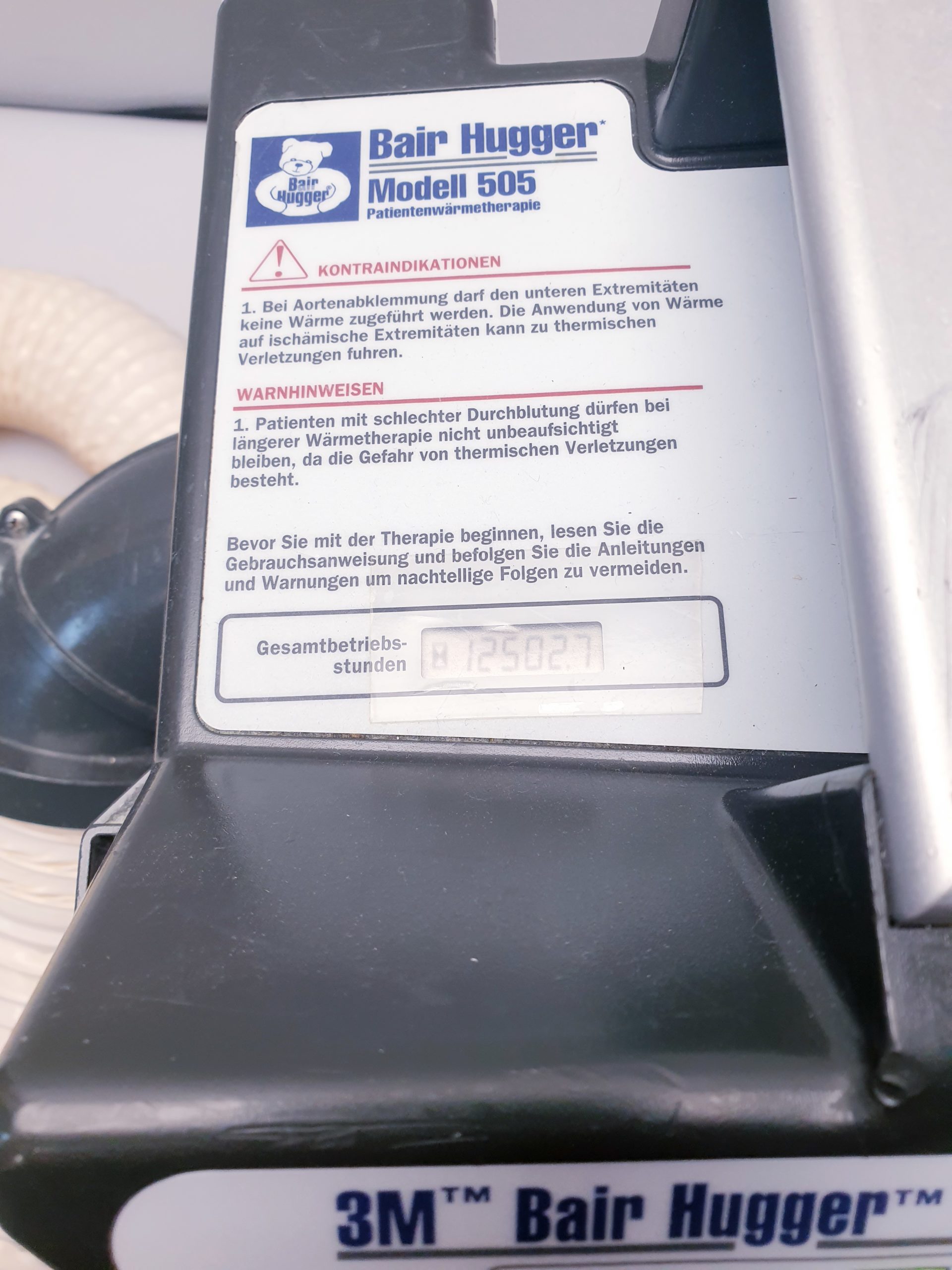 Bair Hugger 505 Patientenwärmsystem – Bild 14