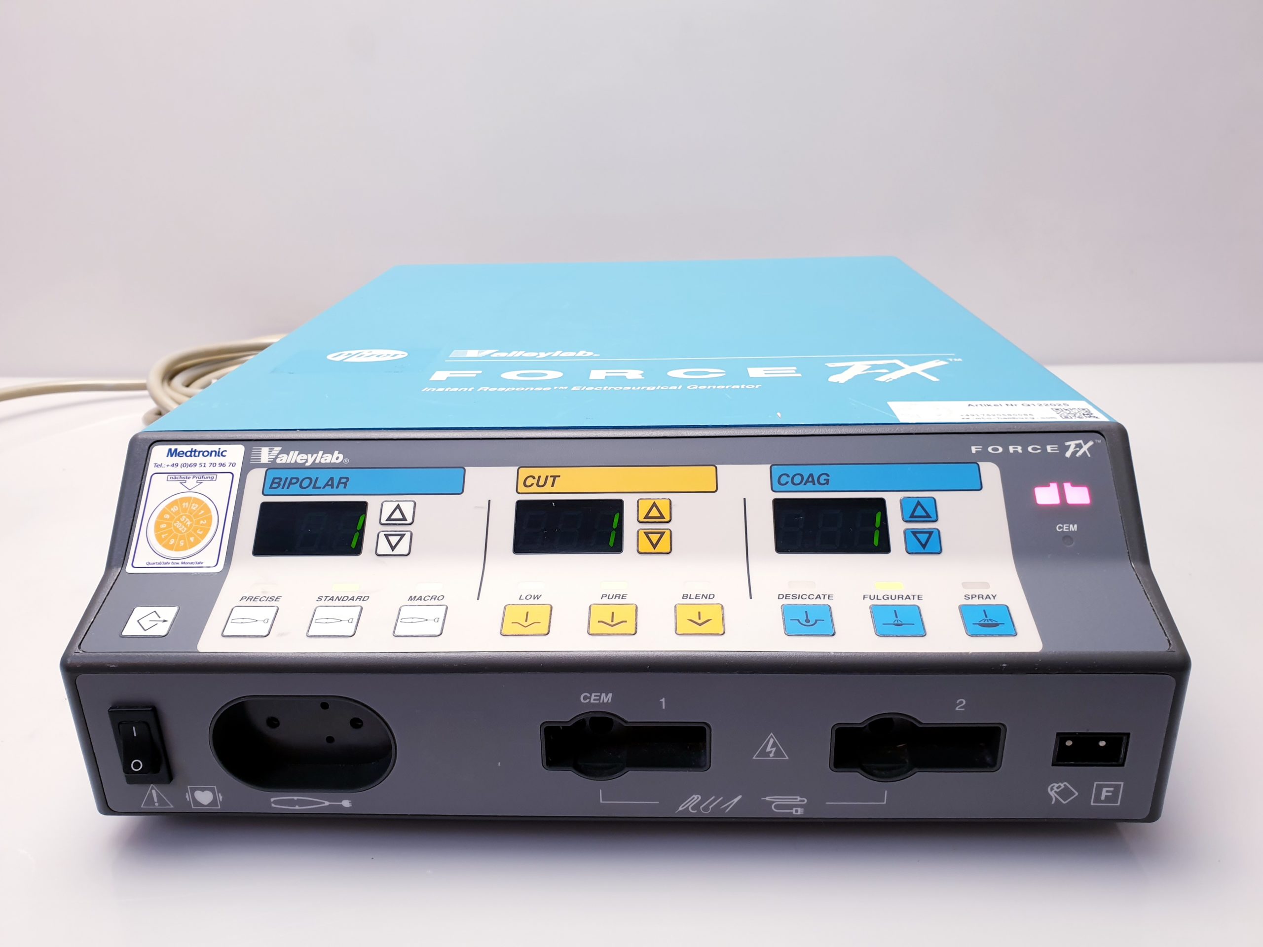 Valleylab Force FX-8 FX8 FX 8 + Valleylab E6008B Fußschalter – Bild 5