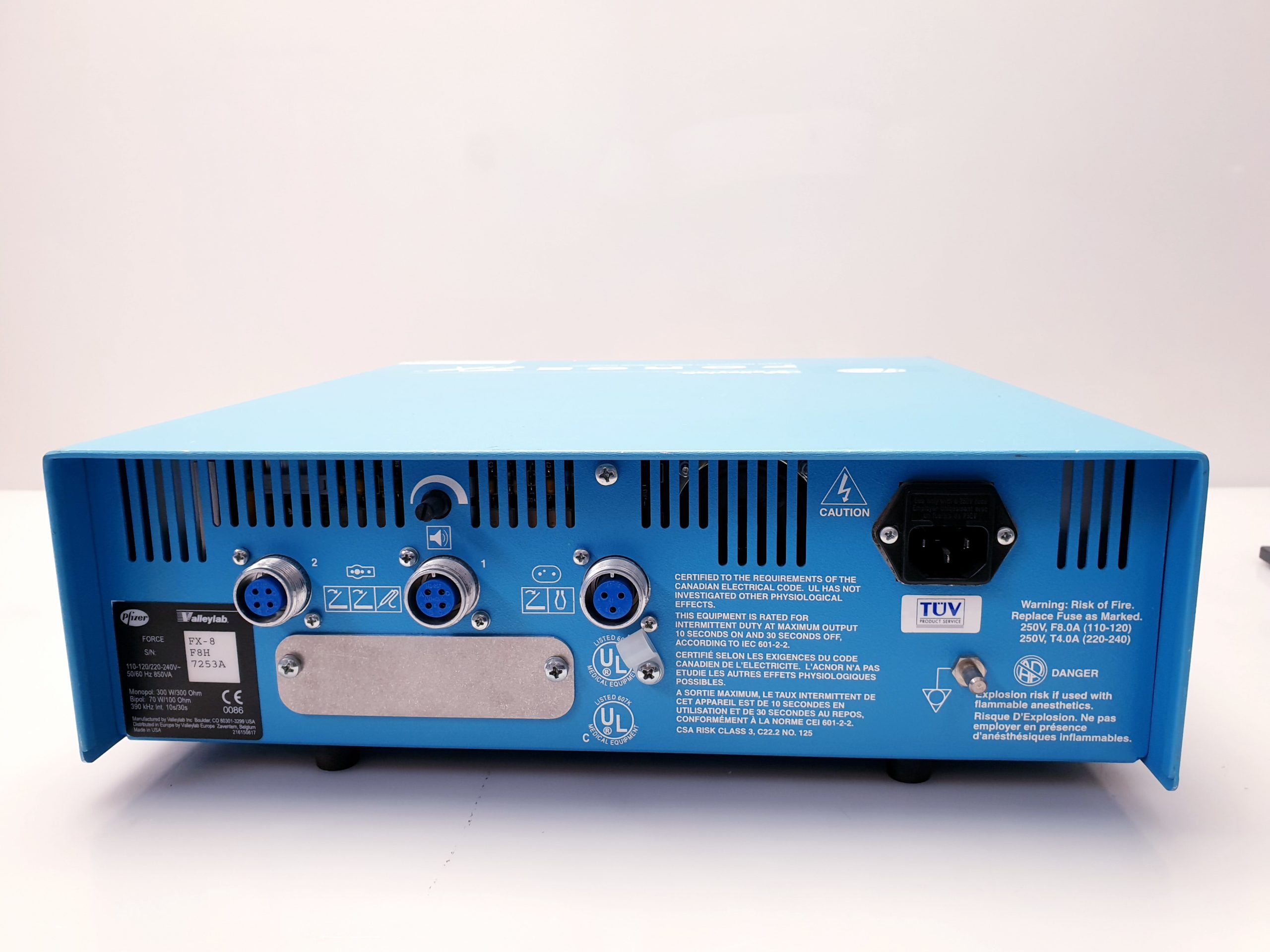 Valleylab Force FX-8 FX8 FX 8 + Valleylab E6008B Fußschalter – Bild 14