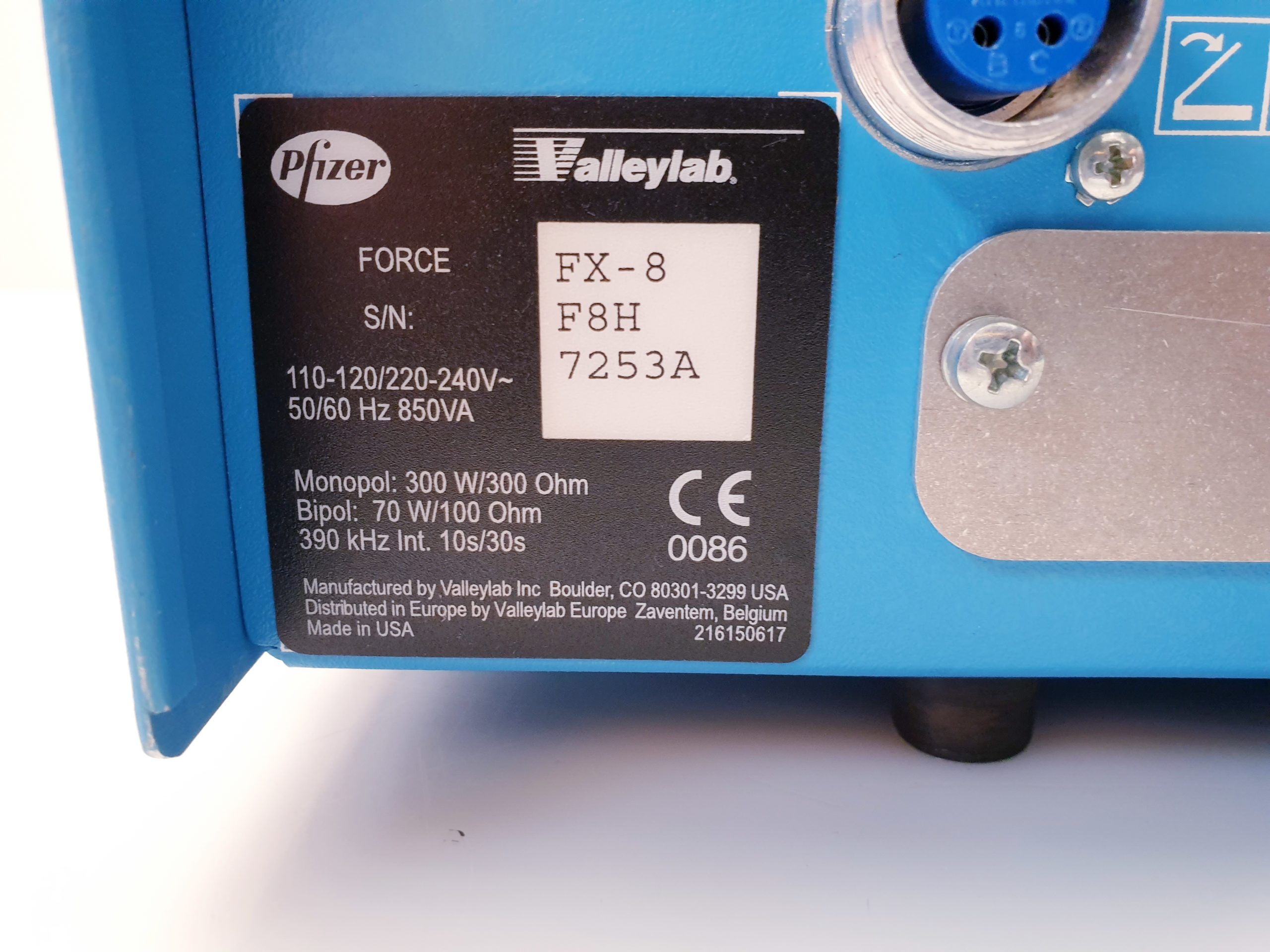 Valleylab Force FX-8 FX8 FX 8 + Valleylab E6008B Fußschalter – Bild 16