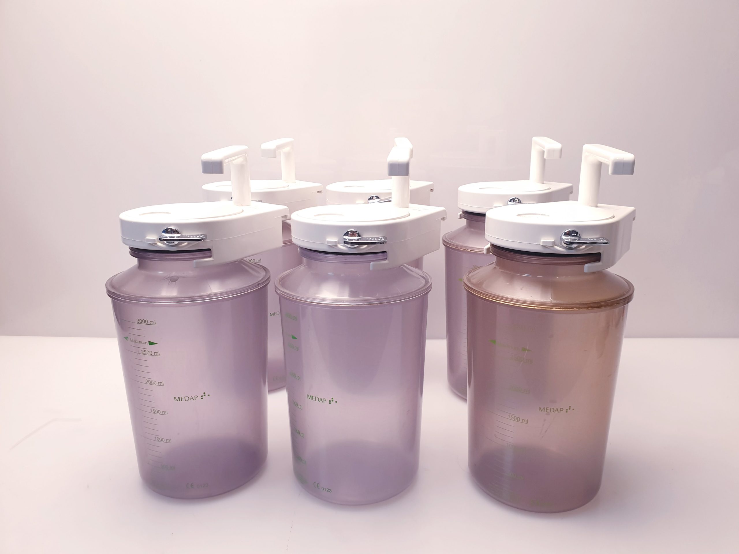 Maquet Medap Sekretbehälterverschluss 57500390 3 Liter mit Verschluss – Bild 4