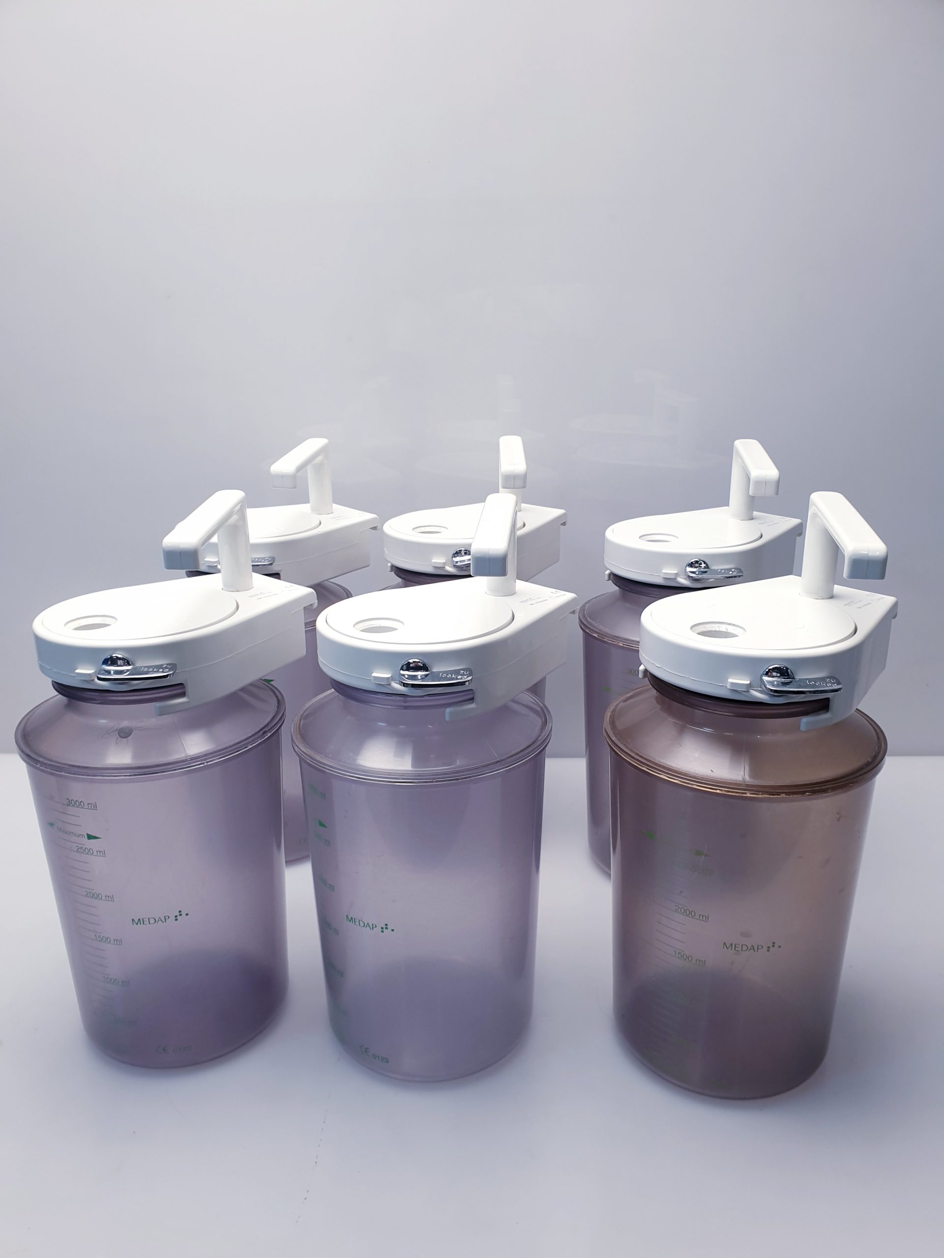 Maquet Medap Sekretbehälterverschluss 57500390 3 Liter mit Verschluss – Bild 6