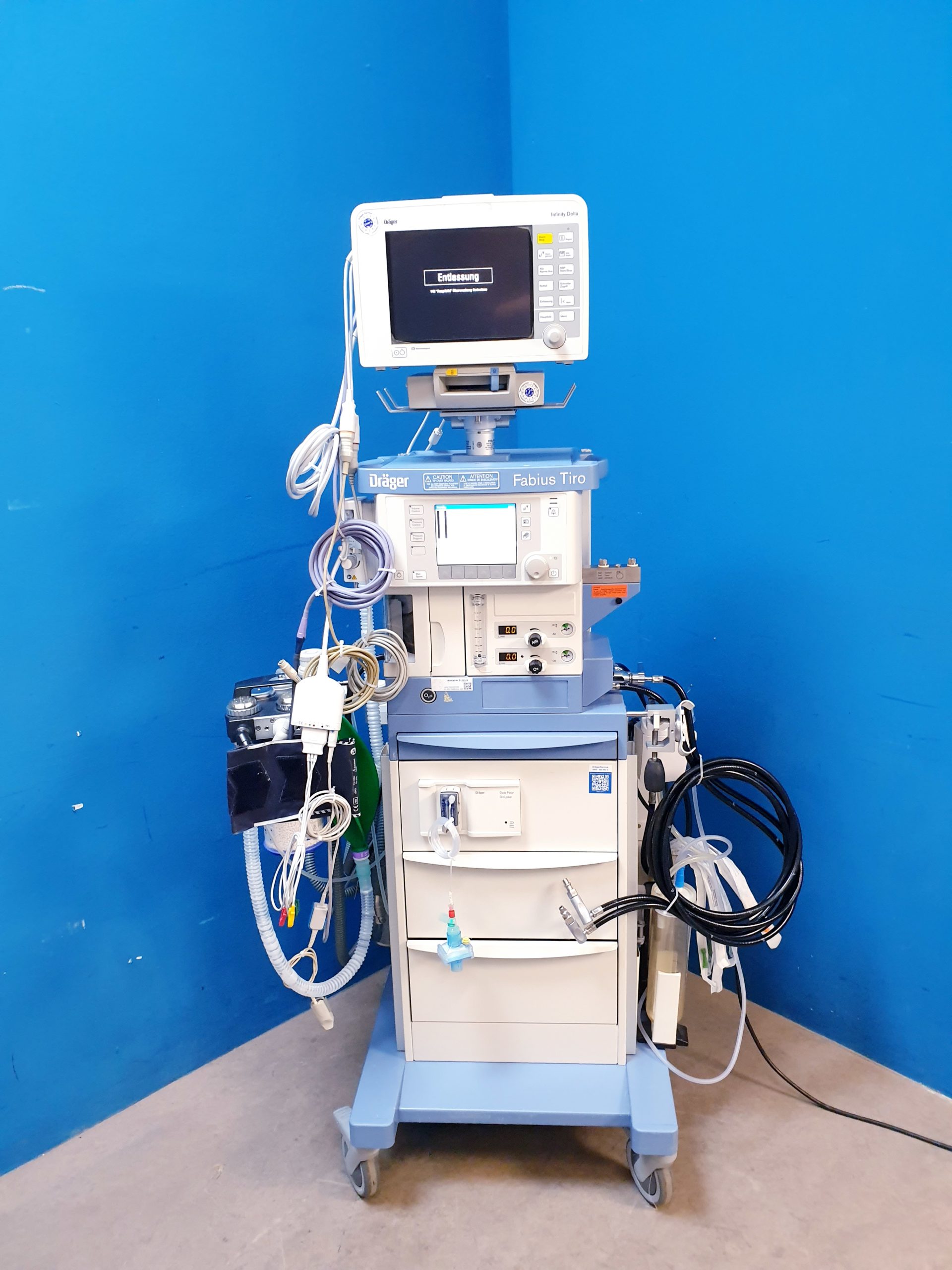 Dräger Drager Fabius Tiro + Scio Four Oxi Plus + Infinity Delta – Bild 5