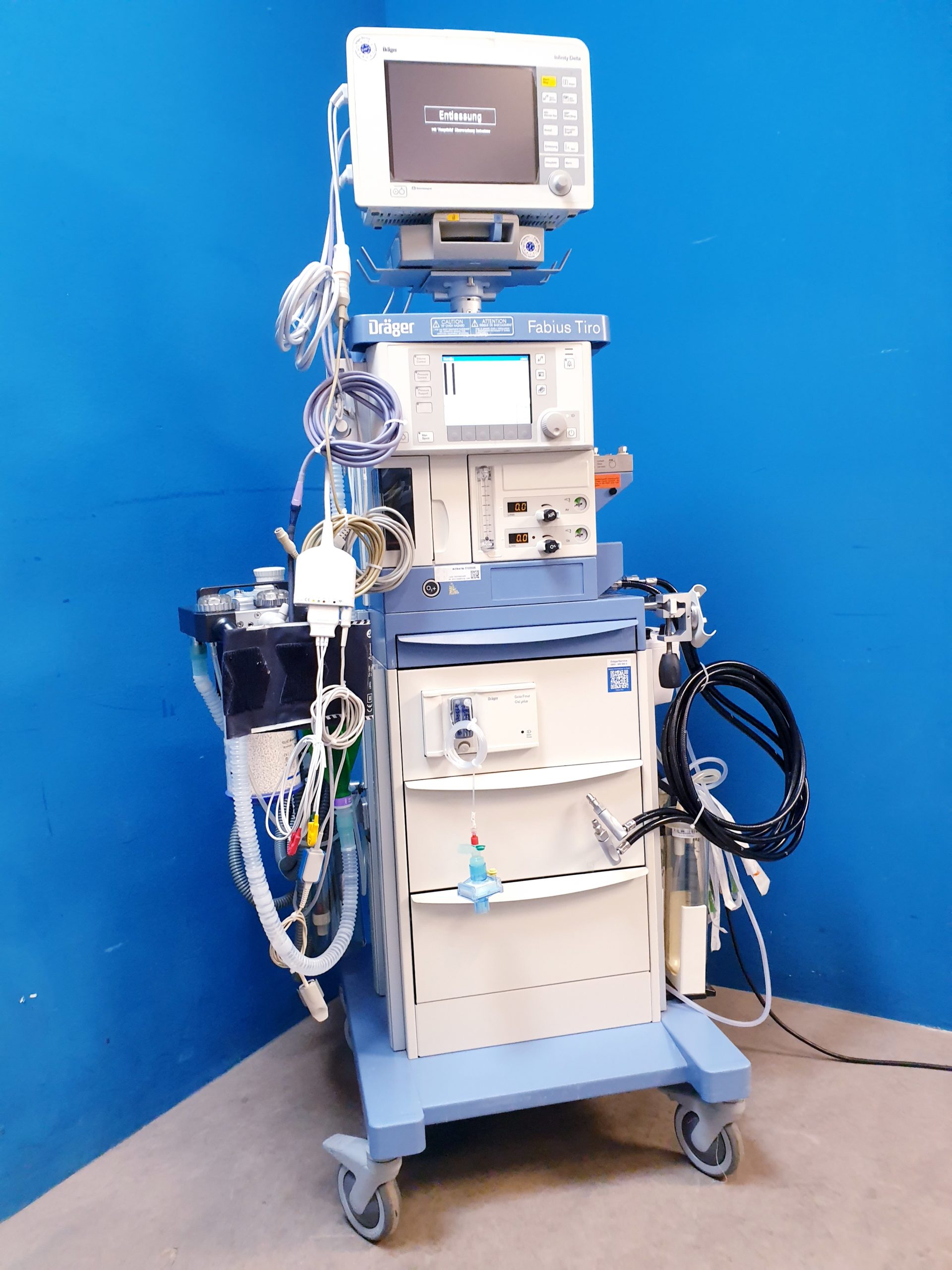 Dräger Drager Fabius Tiro + Scio Four Oxi Plus + Infinity Delta – Bild 7