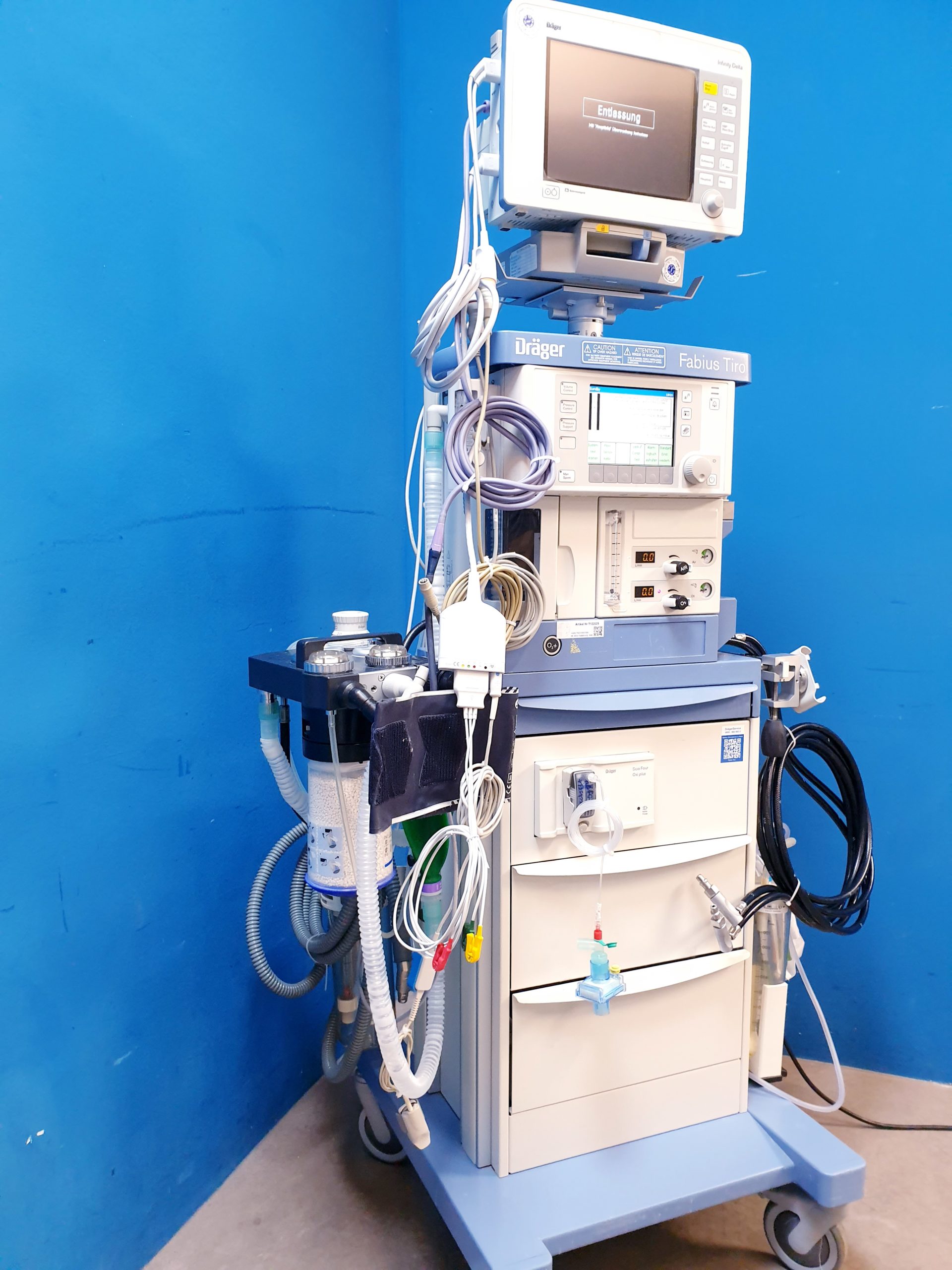 Dräger Drager Fabius Tiro + Scio Four Oxi Plus + Infinity Delta – Bild 8