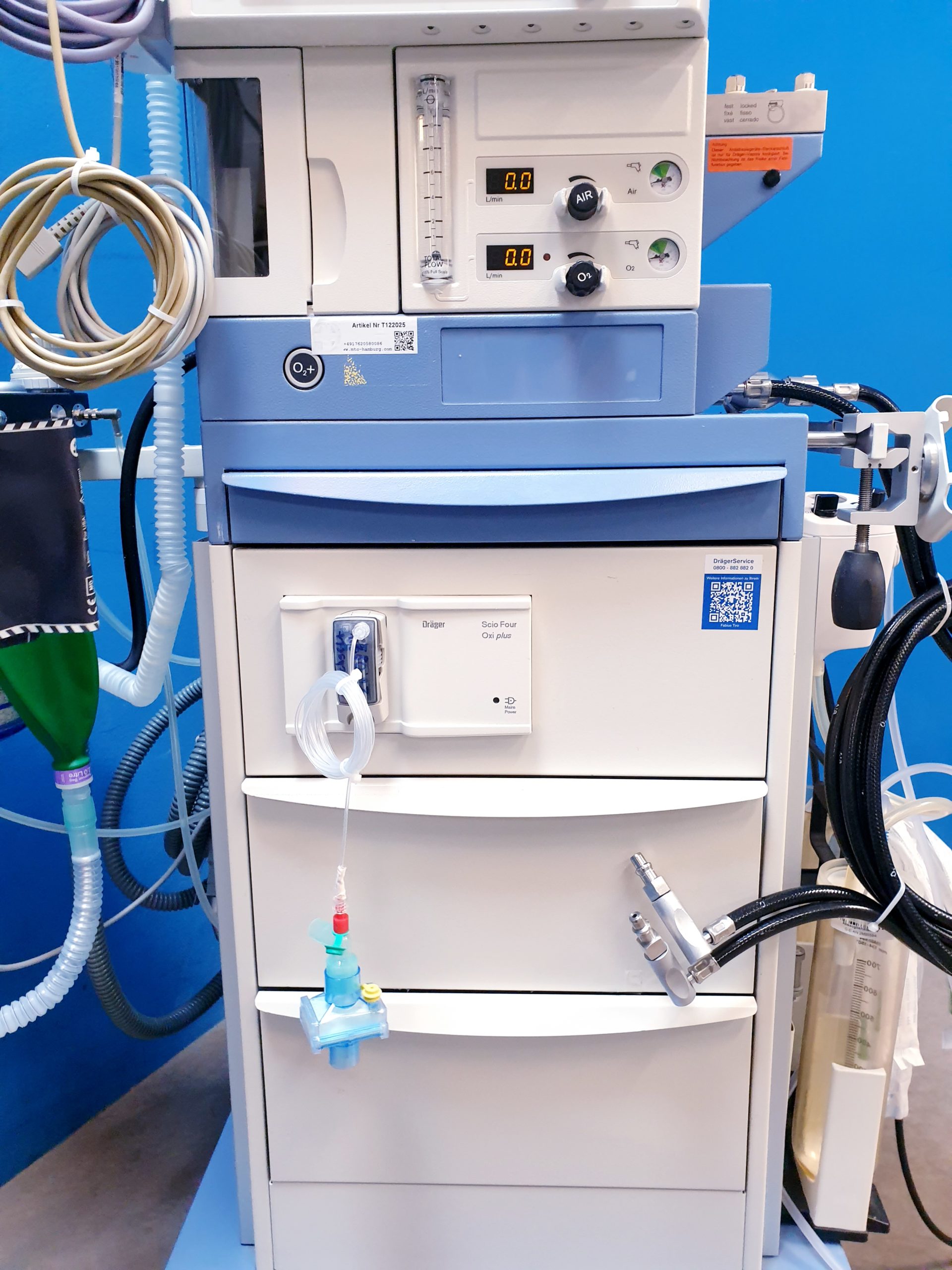 Dräger Drager Fabius Tiro + Scio Four Oxi Plus + Infinity Delta – Bild 15