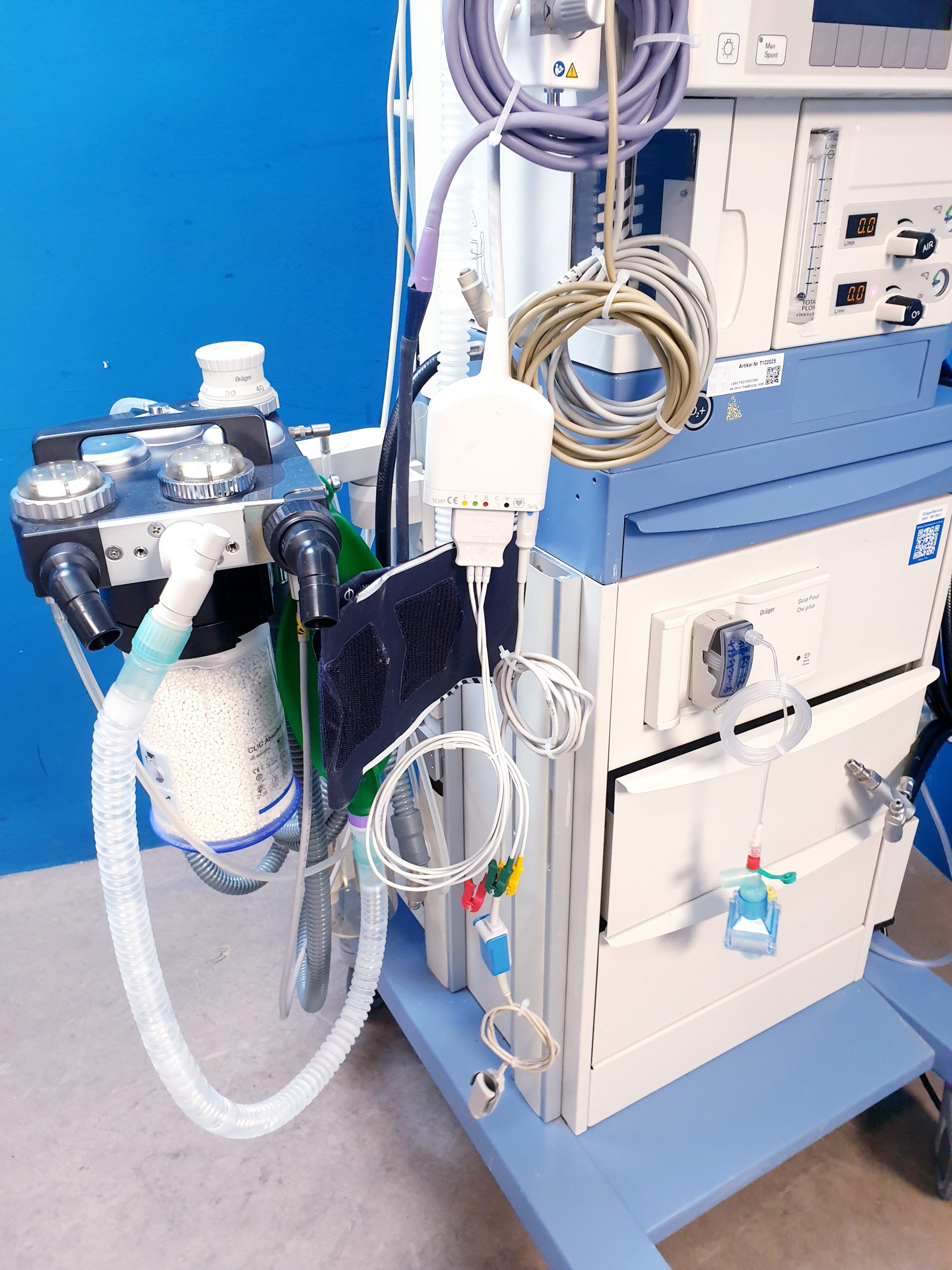 Dräger Drager Fabius Tiro + Scio Four Oxi Plus + Infinity Delta – Bild 29