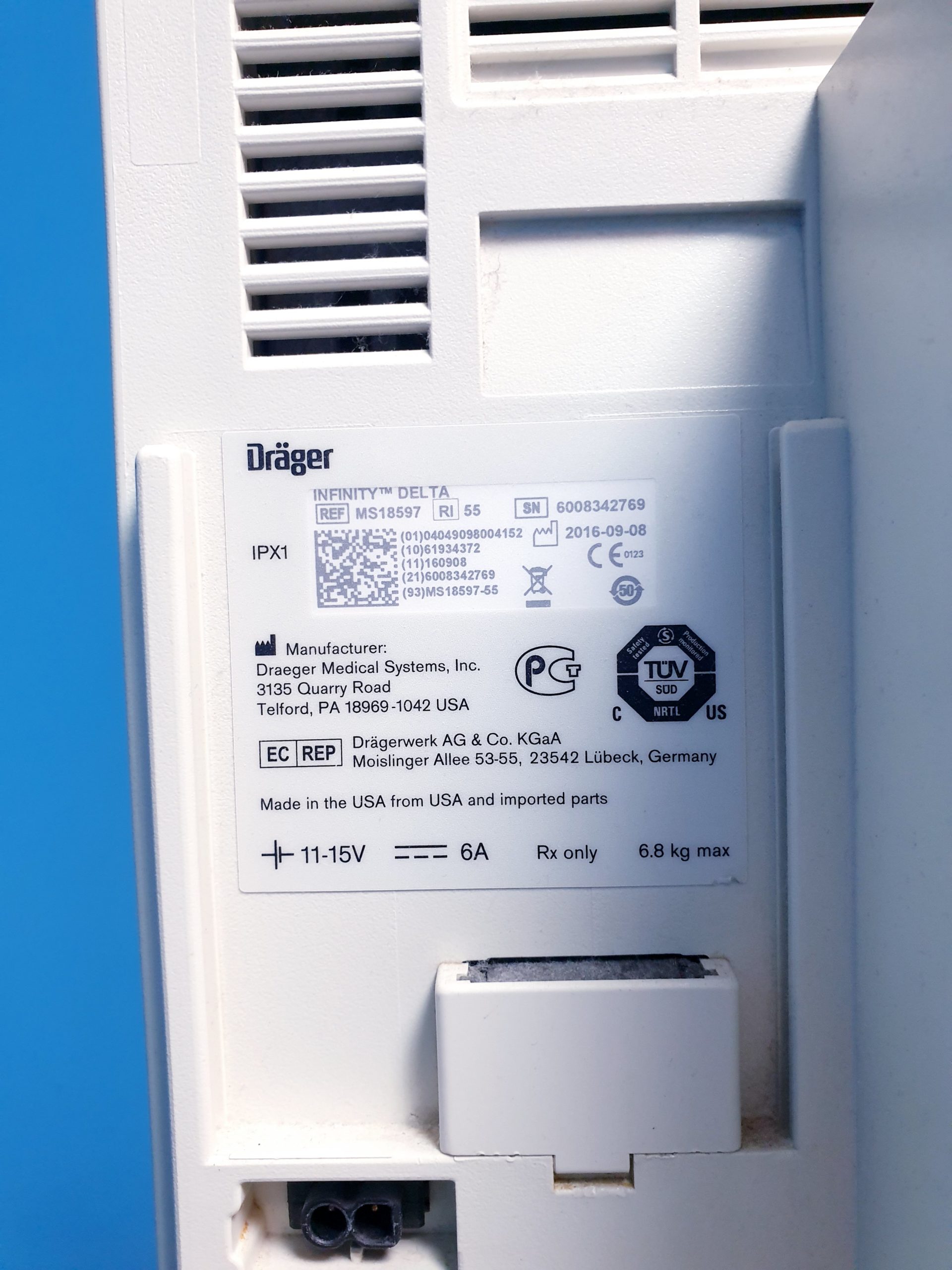 Dräger Drager Fabius Tiro + Scio Four Oxi Plus + Infinity Delta – Bild 34