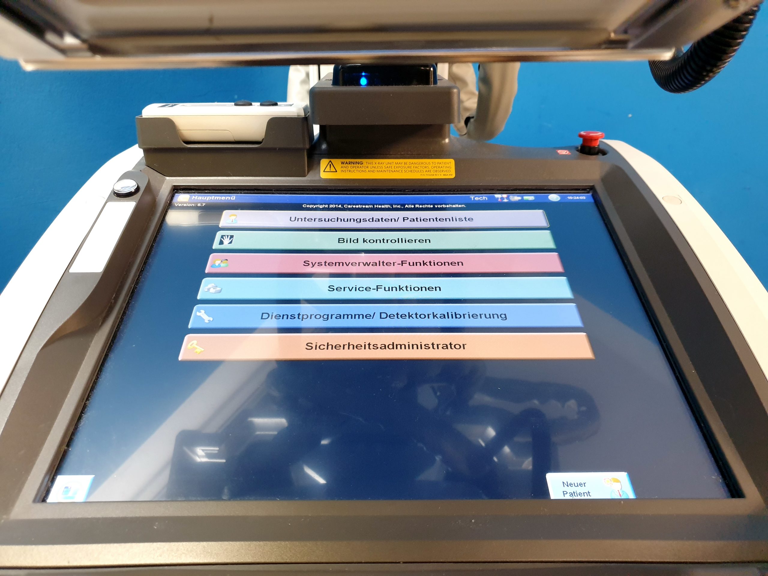 Carestream DRX-Revolution Mobile X-ray System DOM 2018 – Bild 5