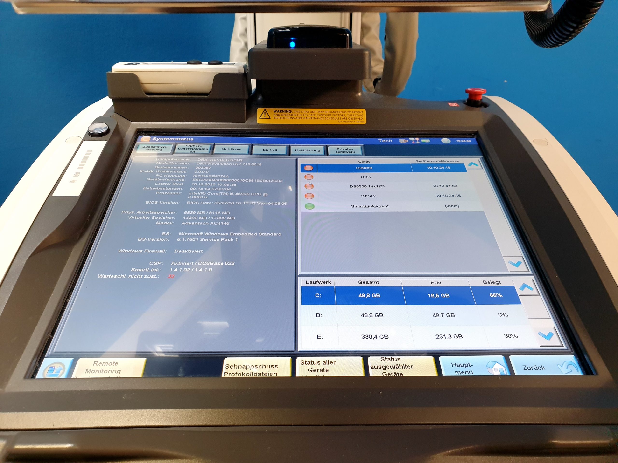 Carestream DRX-Revolution Mobile X-ray System DOM 2018 – Bild 6