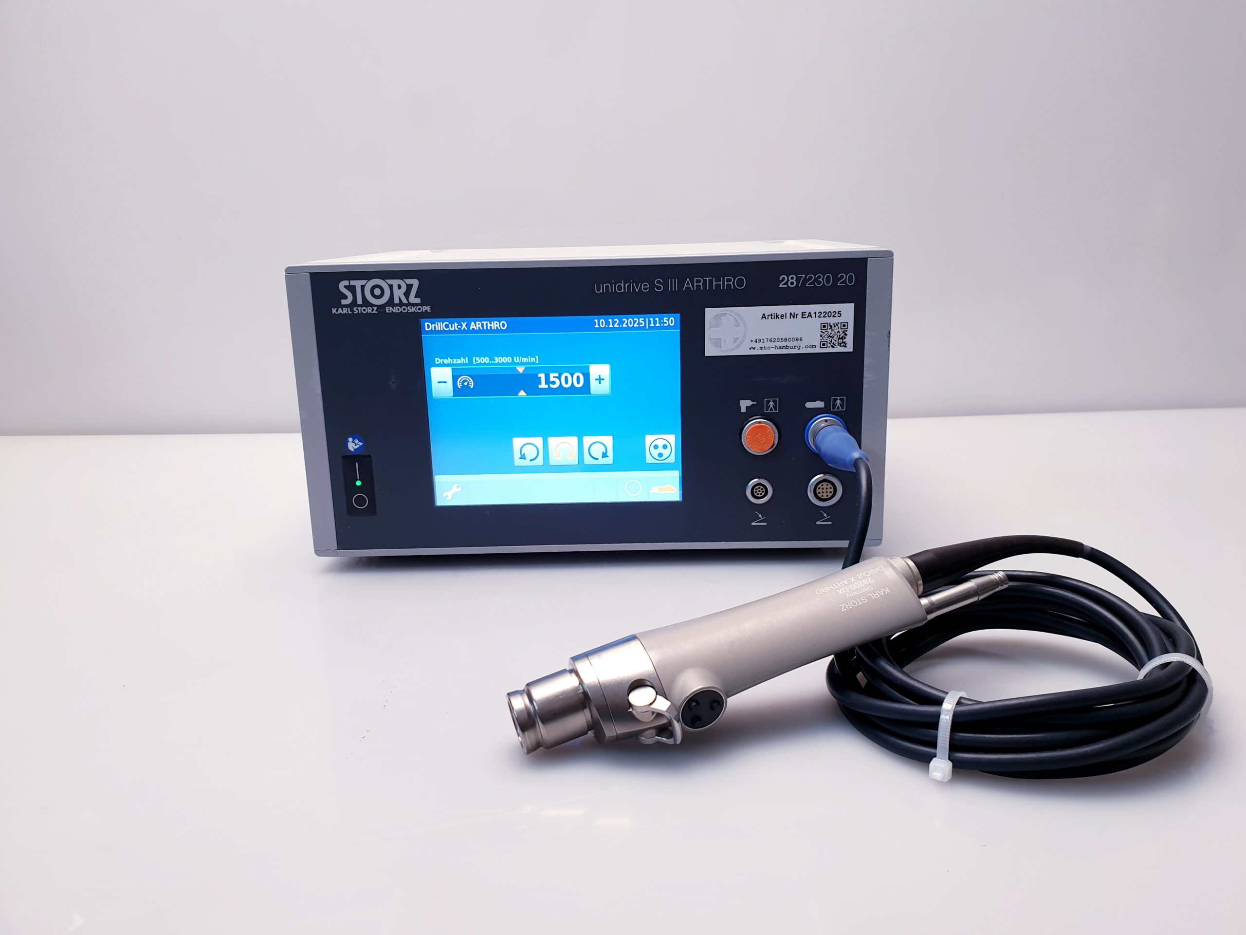 Karl Storz Unidrive S III aRTHRO 287230 20 28723020 + 28200 DX DrillCut -X ARTHRO - 5000 - E5500 - mk – Bild 17