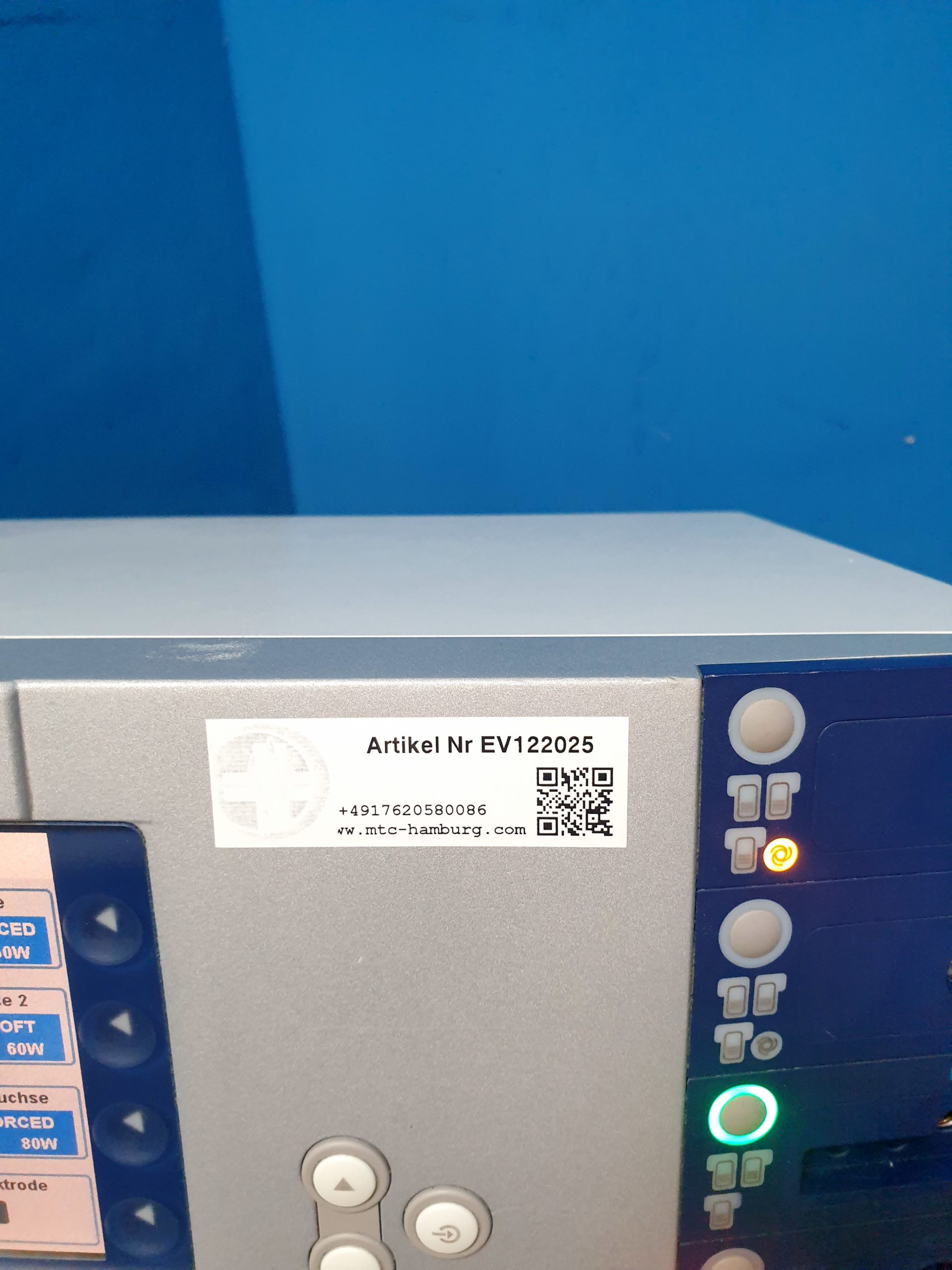 Erbe VIO 300 D VIO300D HF Gerät auf Gerätewagen - Rollbar – Bild 4